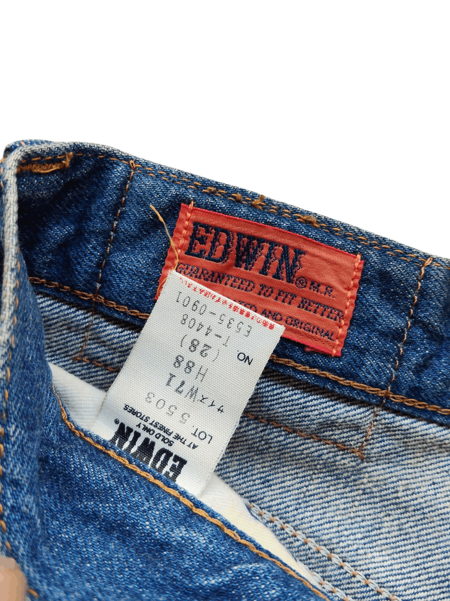Edwin × Vintage vintage EDWIN JEANS 503 made in japan Size US 28 / EU 44 - 4 Thumbnail