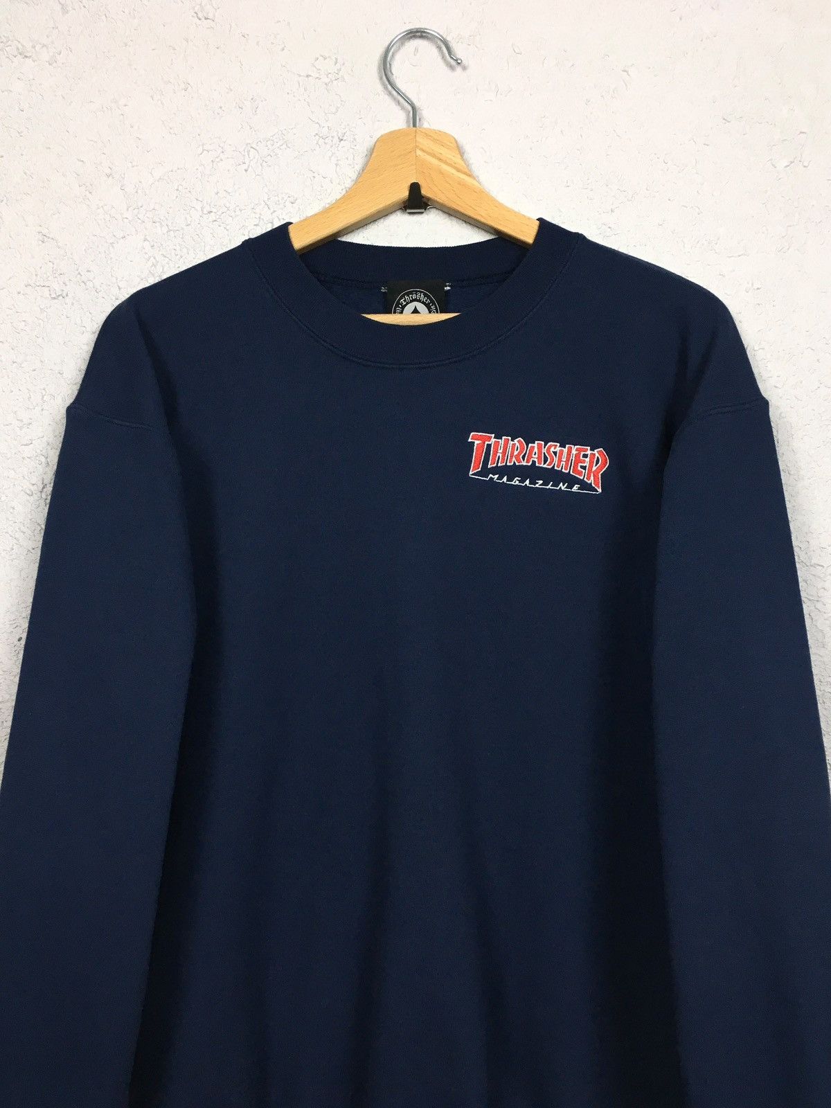 Thrasher crewneck THRASHER Embroidered Outlined Sweatshirt hoodie y2k Size US S / EU 44-46 / 1 - 2 Thumbnail