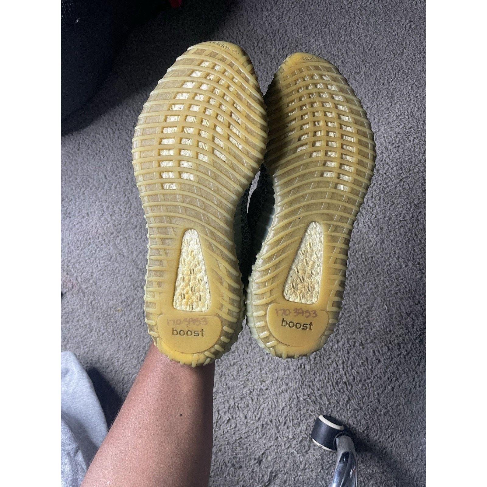 Adidas Size 12- Adidas Yeezy Boost 350 V2 ‘Ash Blue’ Sneaker Mens Size US 12 / EU 45 - 5 Thumbnail