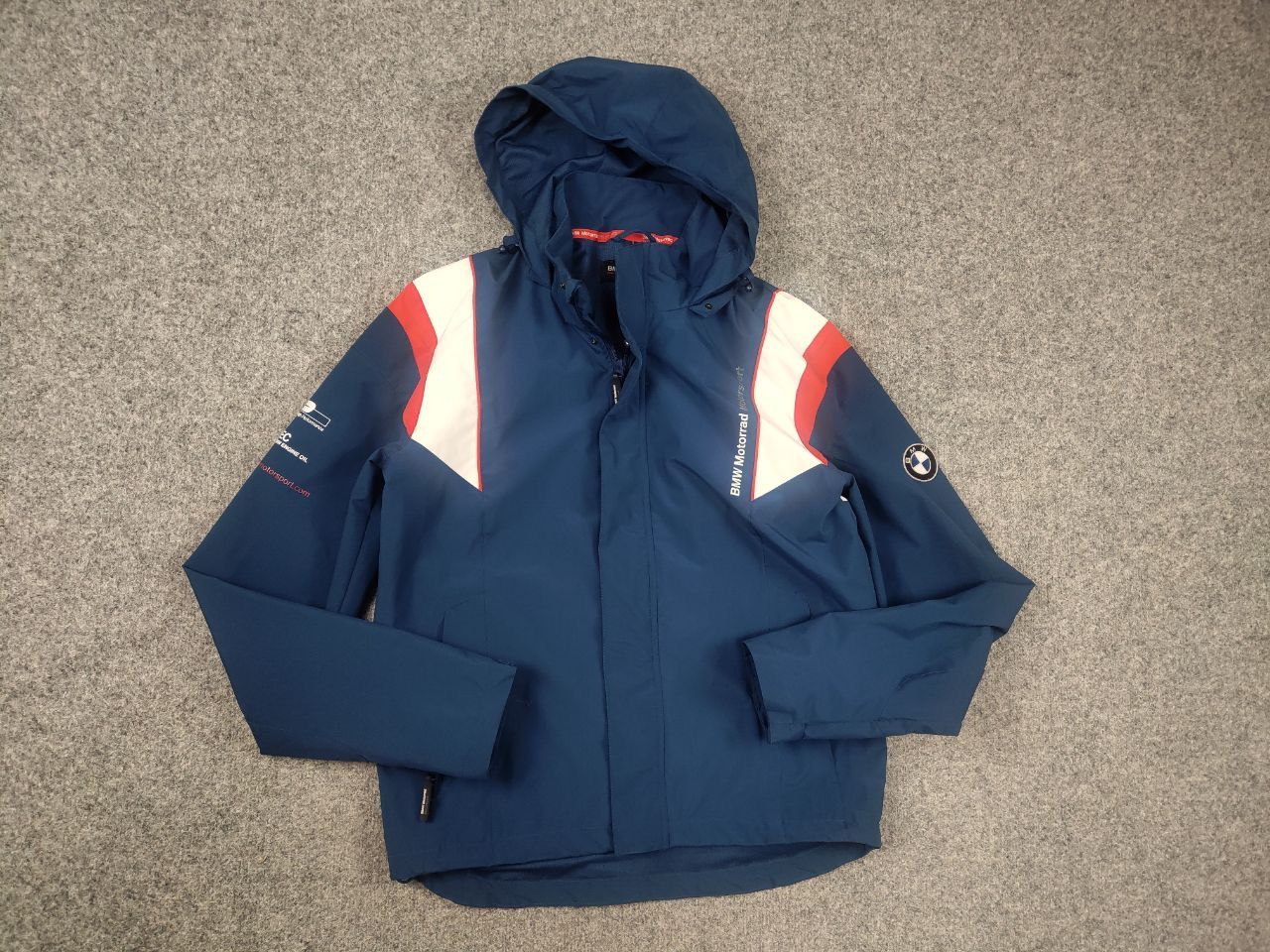 BMW BMW Motorrad Motorsport Racing Logo Hooded Jacket Team Track Size US S / EU 44-46 / 1 - 3 Thumbnail