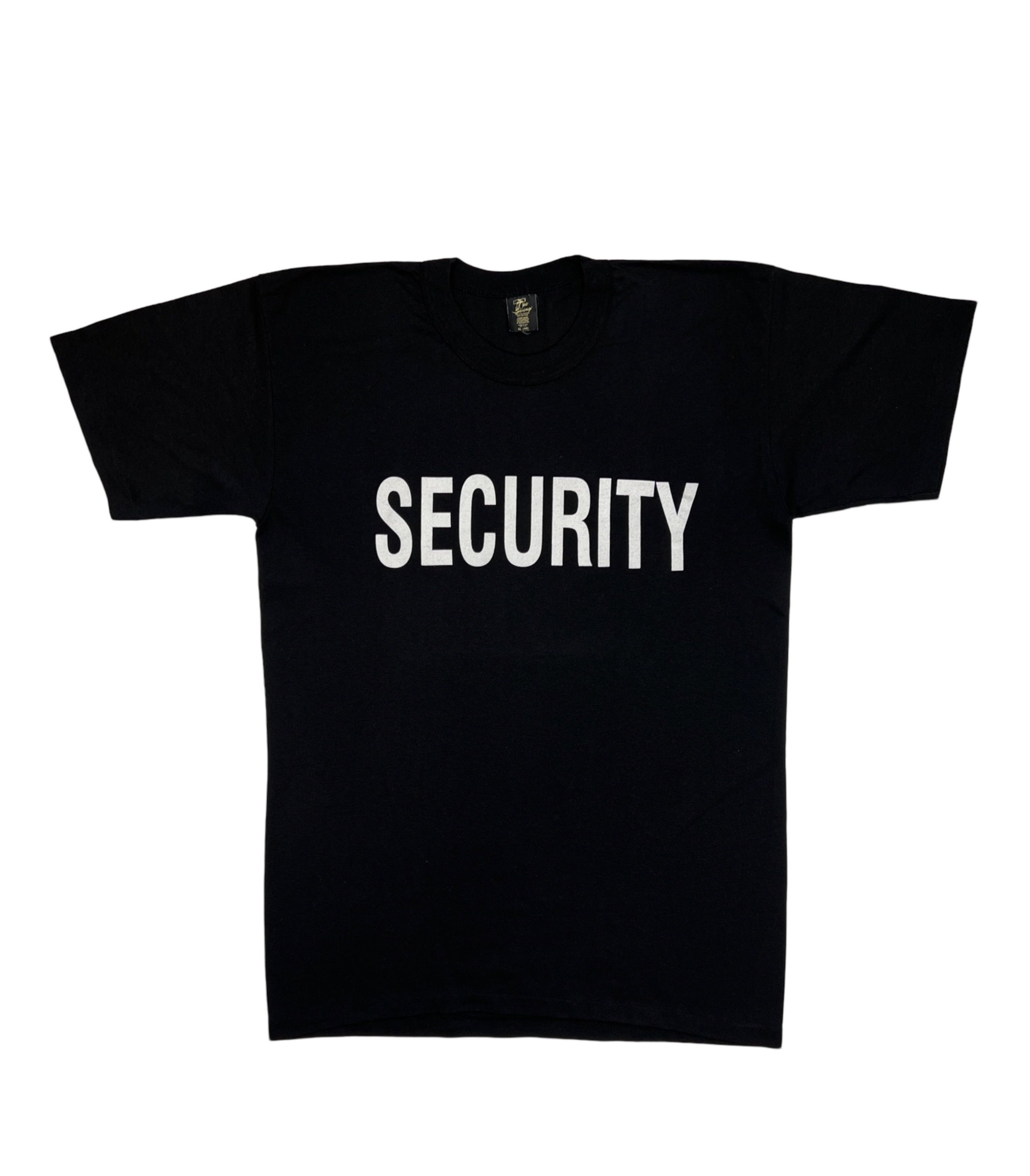 Vintage Vintage 90s Security Printed Tee Single Stitch Vetmo Style Size US L / EU 52-54 / 3 - 1 Thumbnail