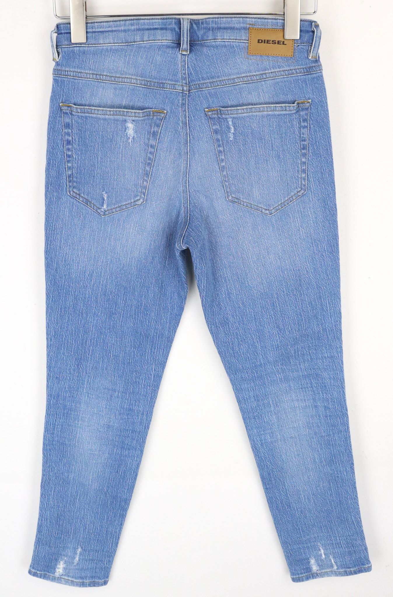 Diesel BABHILA-HIGH 081AF W26/L30 Blue Stretch Jeans 71550 Size 26" / US 2 / IT 38 - 2 Thumbnail