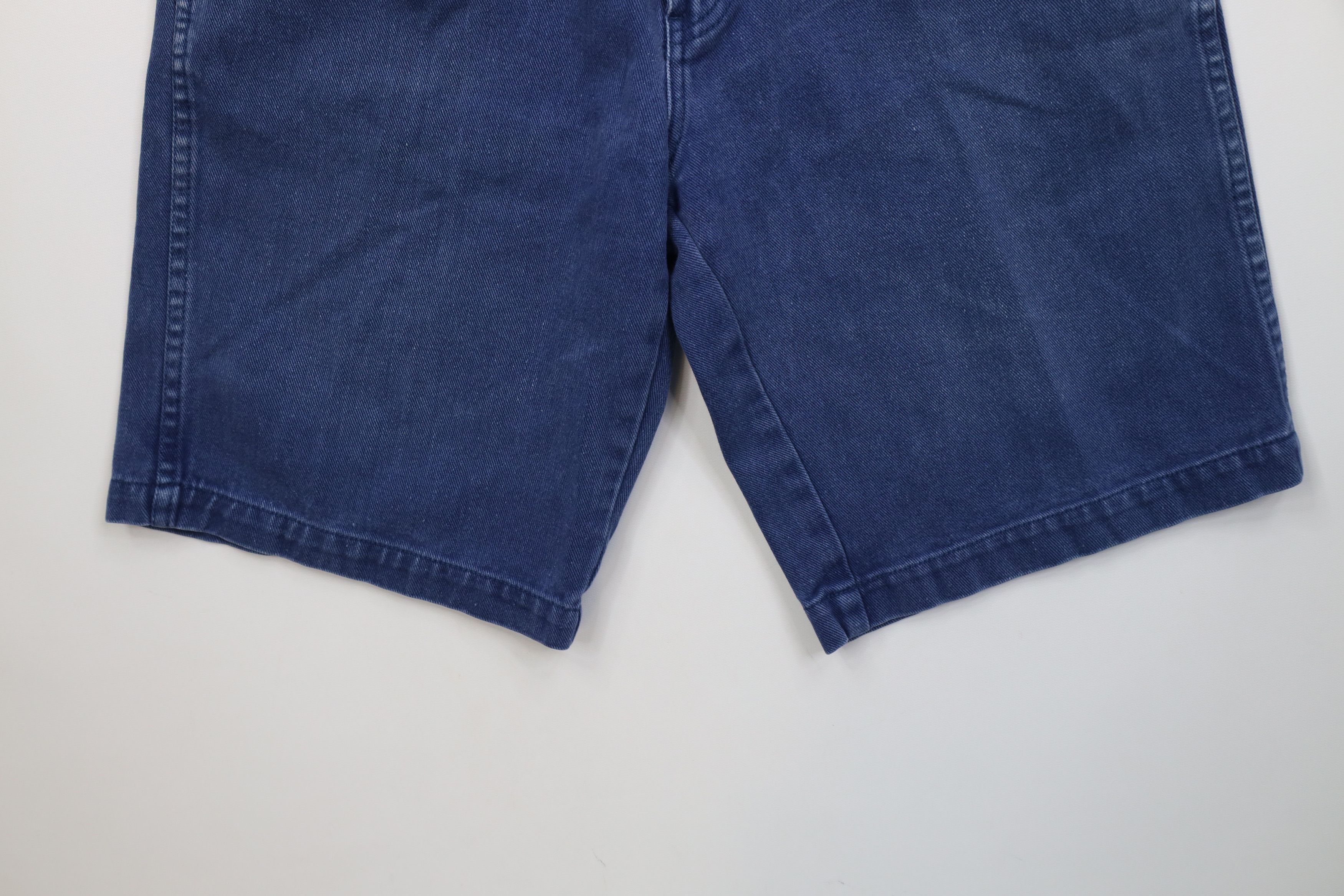 Vintage Vintage 90s Streetwear Block Above Knee Denim Jean Shorts Size US 30 / EU 46 - 4 Thumbnail