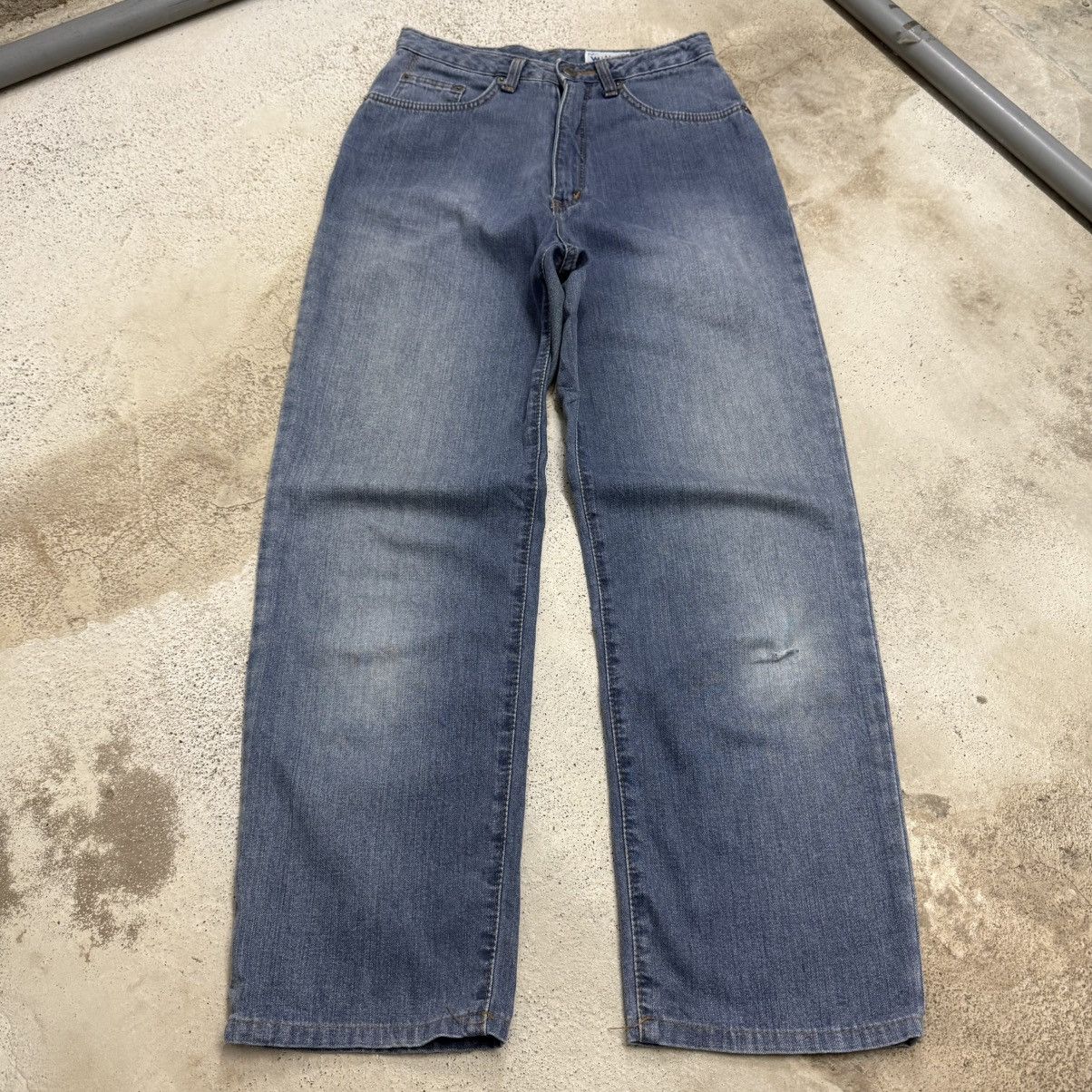 Wrangler Vintage Lady Wrangler Lightwash High Waist Denim Pants Size 29" - 3 Thumbnail