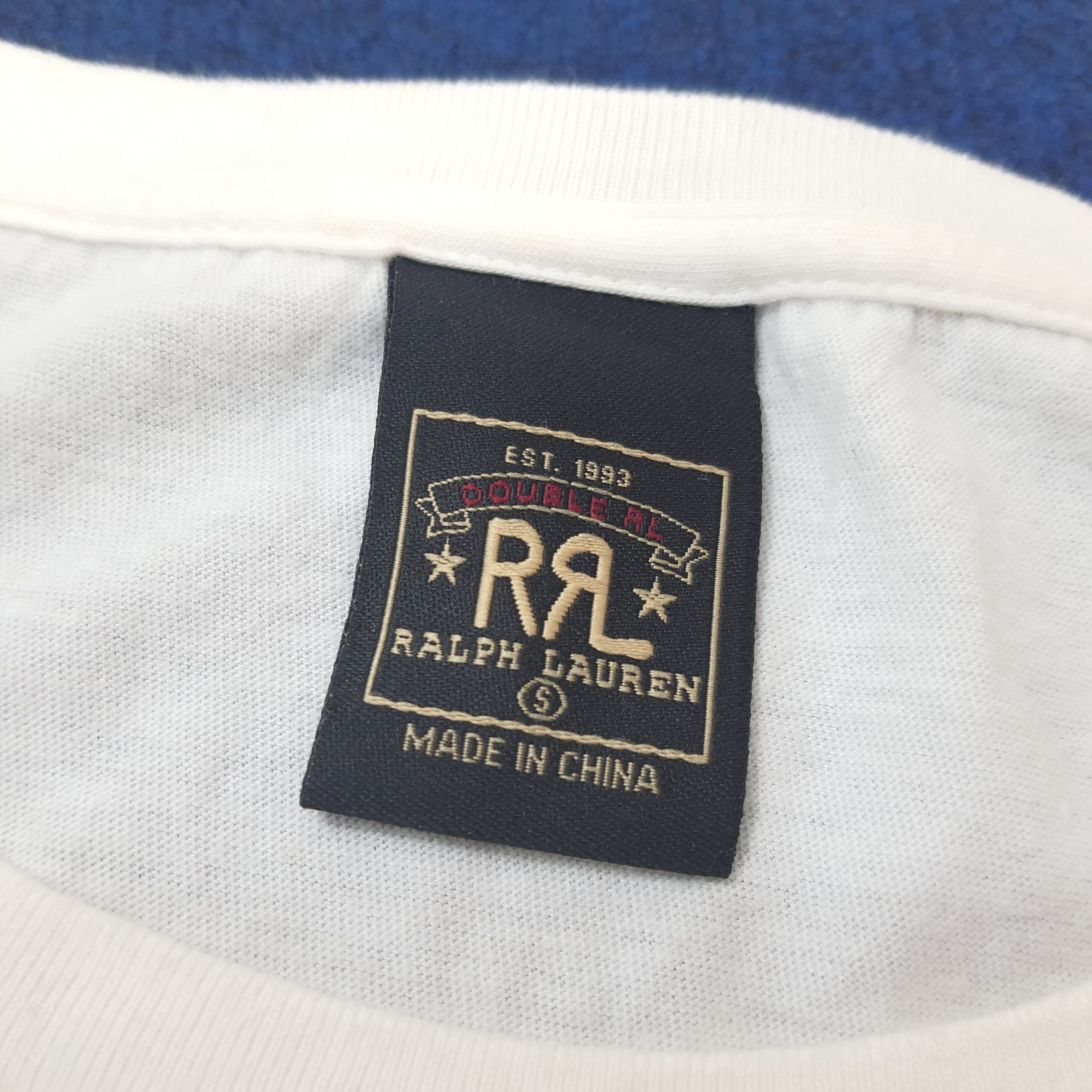 RRL Ralph Lauren × Vintage Vintage RRL Ralph Lauren Tshirt Size US S / EU 44-46 / 1 - 4 Thumbnail