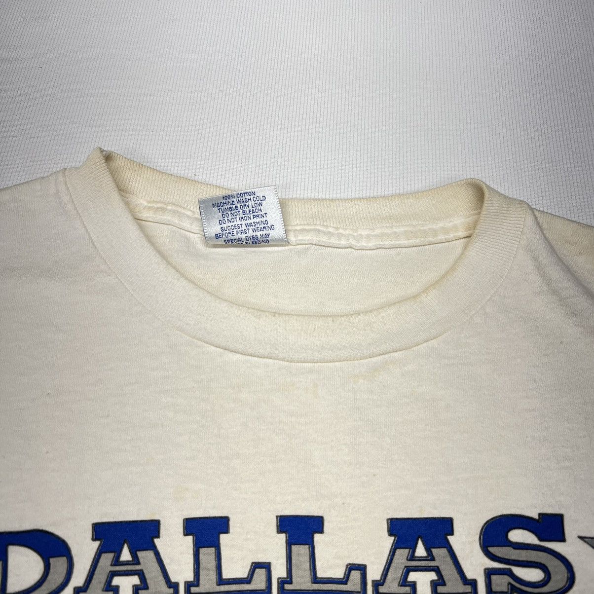 Apex One × Vintage VTG Dallas Cowboys Tee Shirt White Champions 90s NFL Size US L / EU 52-54 / 3 - 9 Thumbnail