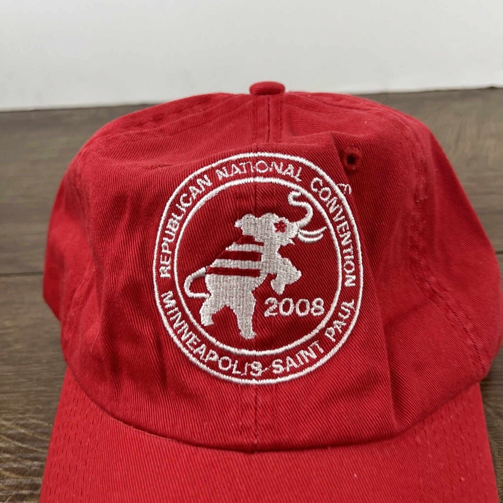 Other Republican National Convention Hat Red Cap Adjustable Hat Re Size ONE SIZE - 6 Thumbnail