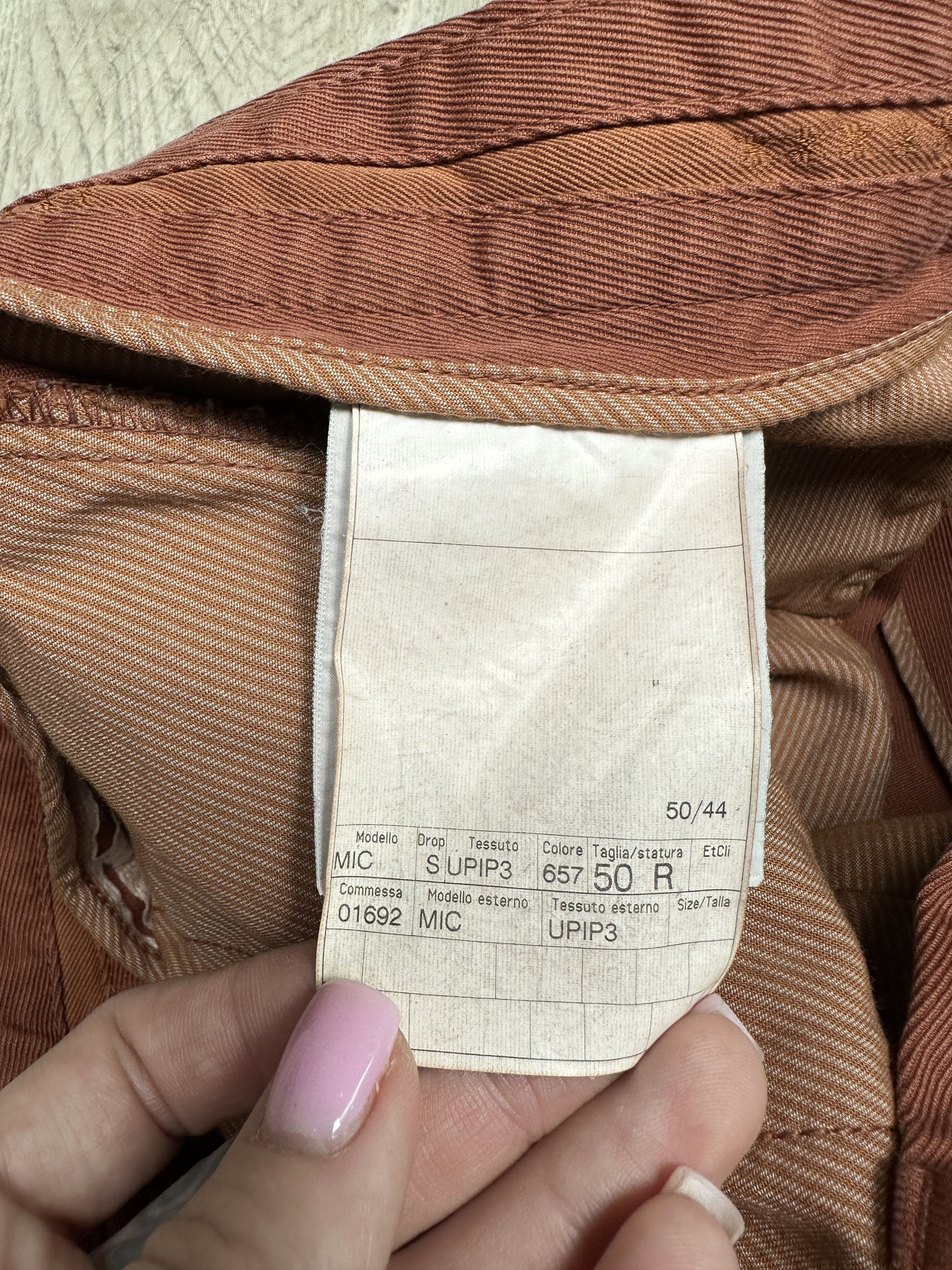Ermenegildo Zegna Ermenegildo Zegna Vintage Mens Chino Pants Size US 34 / EU 50 - 5 Thumbnail