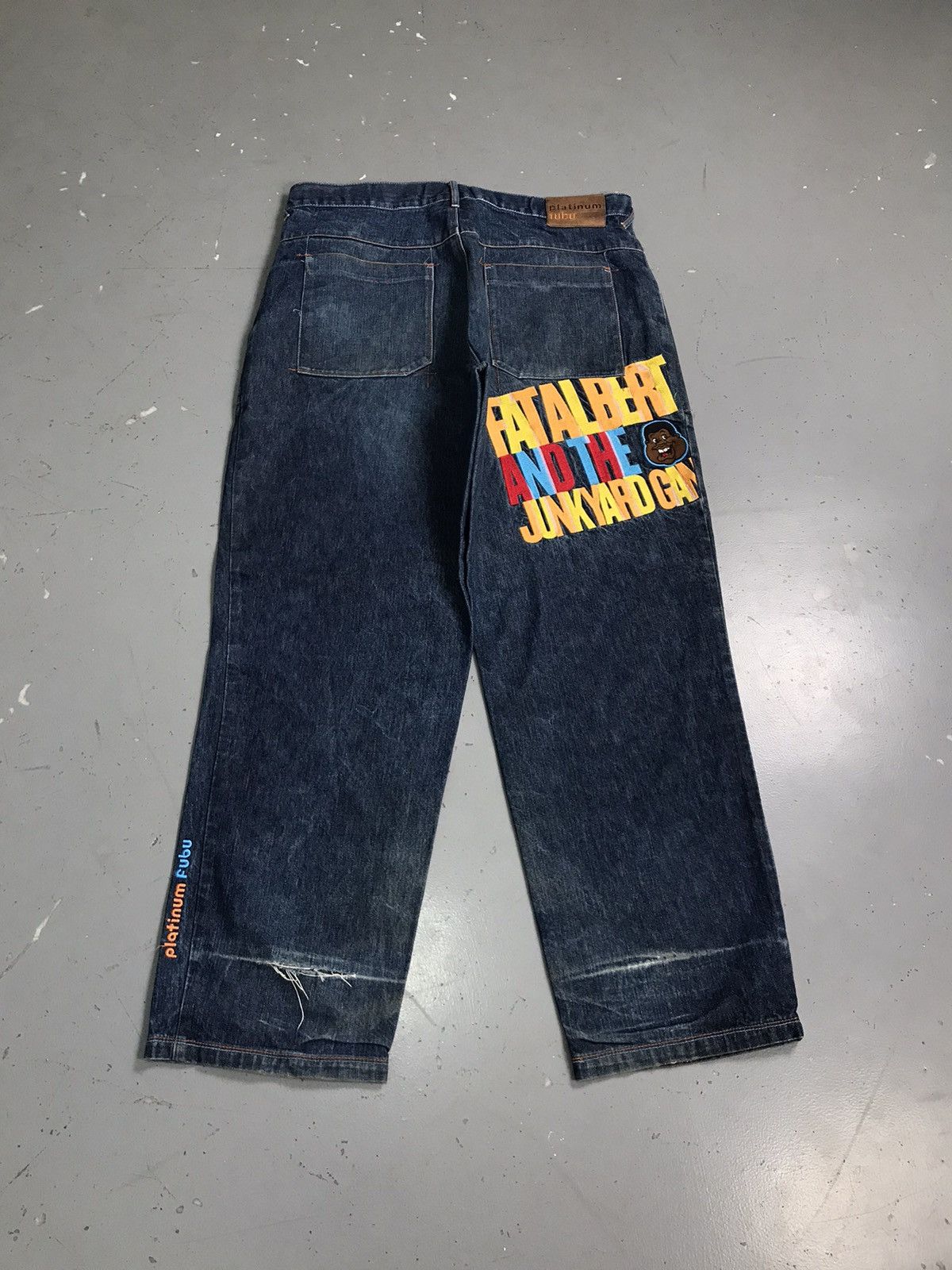 Fubu vintage Fubu platinum big pocket SpellOut denim Size US 40 / EU 56 - 1 Thumbnail