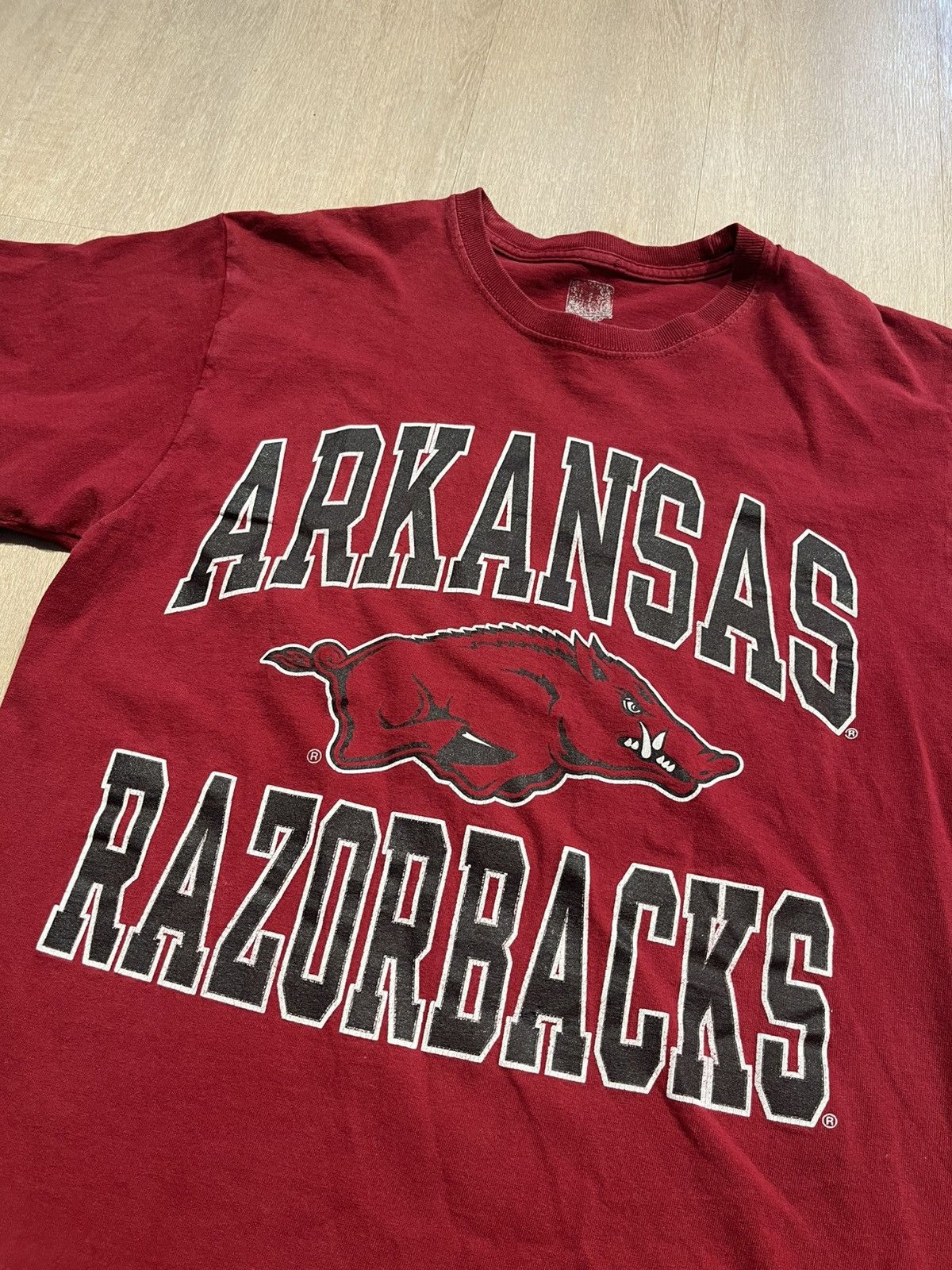 Vintage Russel Arkansas Razorbacks shirt Medium Size US M / EU 48-50 / 2 - 1 Thumbnail