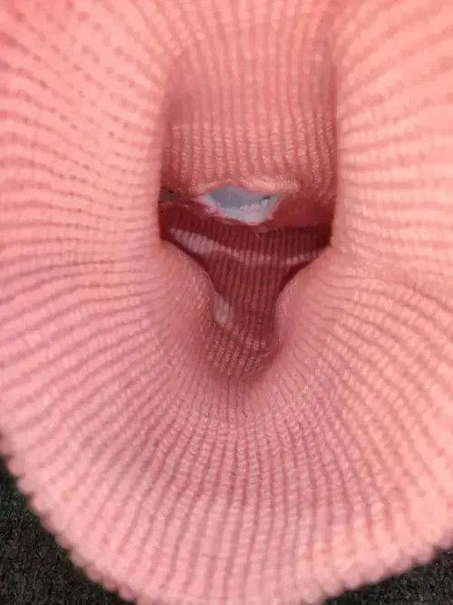 Other Embroidered Balaclava Ski Mask Head Facemask Pink Color Size ONE SIZE - 4 Thumbnail