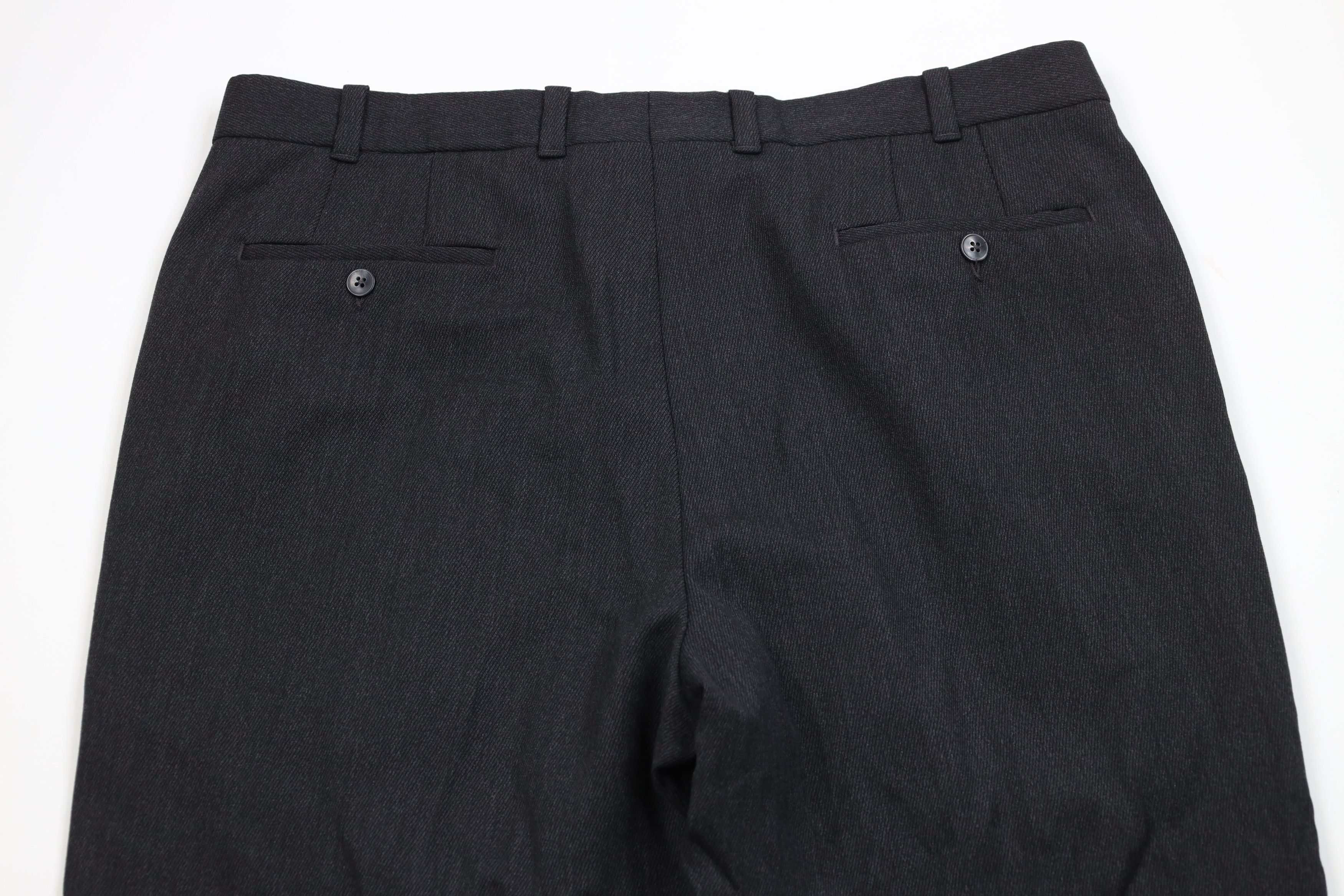 Vintage Vintage 90s Streetwear Whipcord Wide Leg Chino Pants Gray Size US 38 / EU 54 - 10 Thumbnail