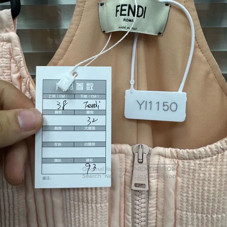 Fendi Fendi Overalls in Naked Pink Size 25" / US 0 / IT 36 - 7 Thumbnail
