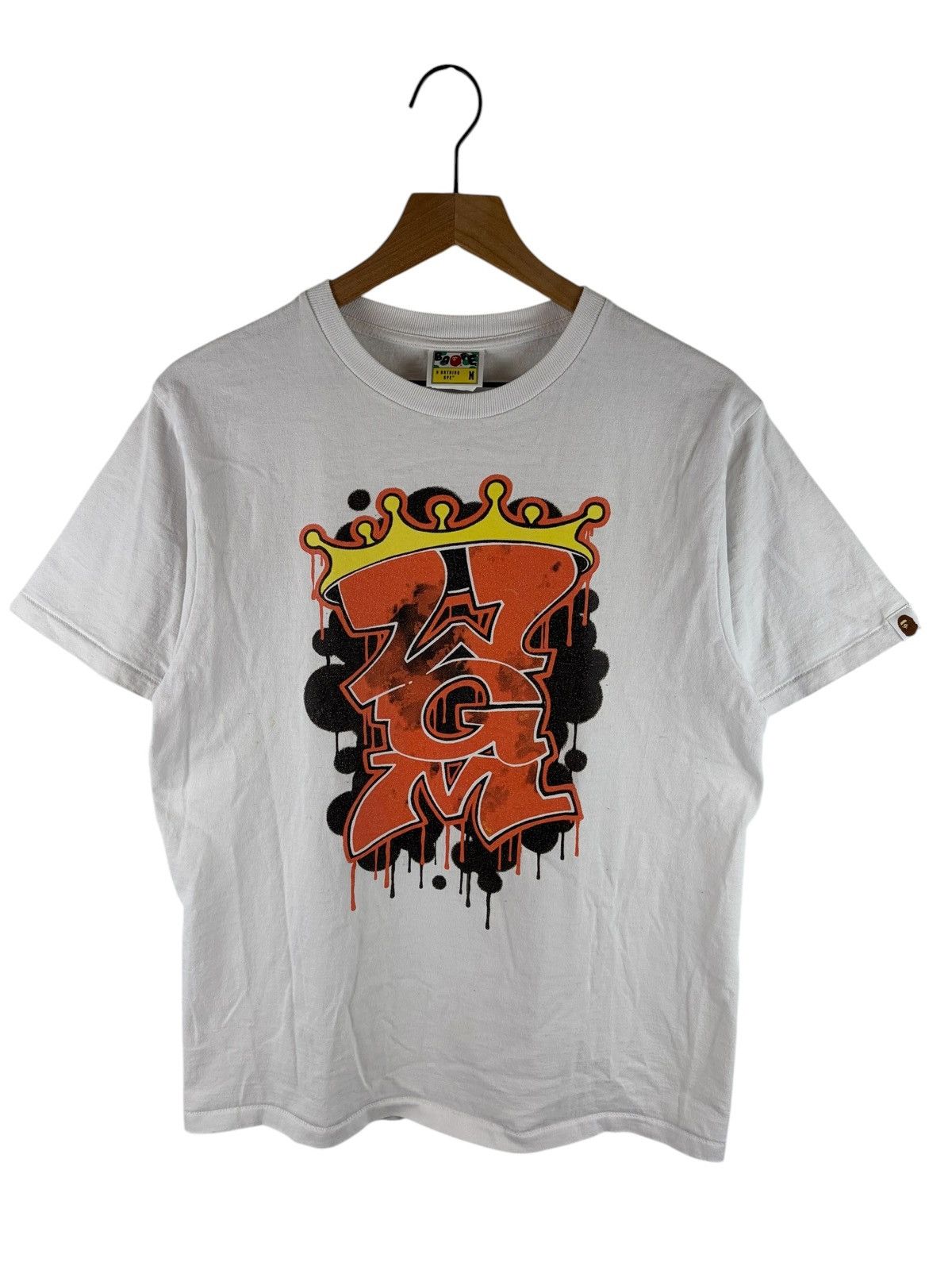 Bape FW23 BAPE Graffiti WGM Tee Size US M / EU 48-50 / 2 - 1 Thumbnail