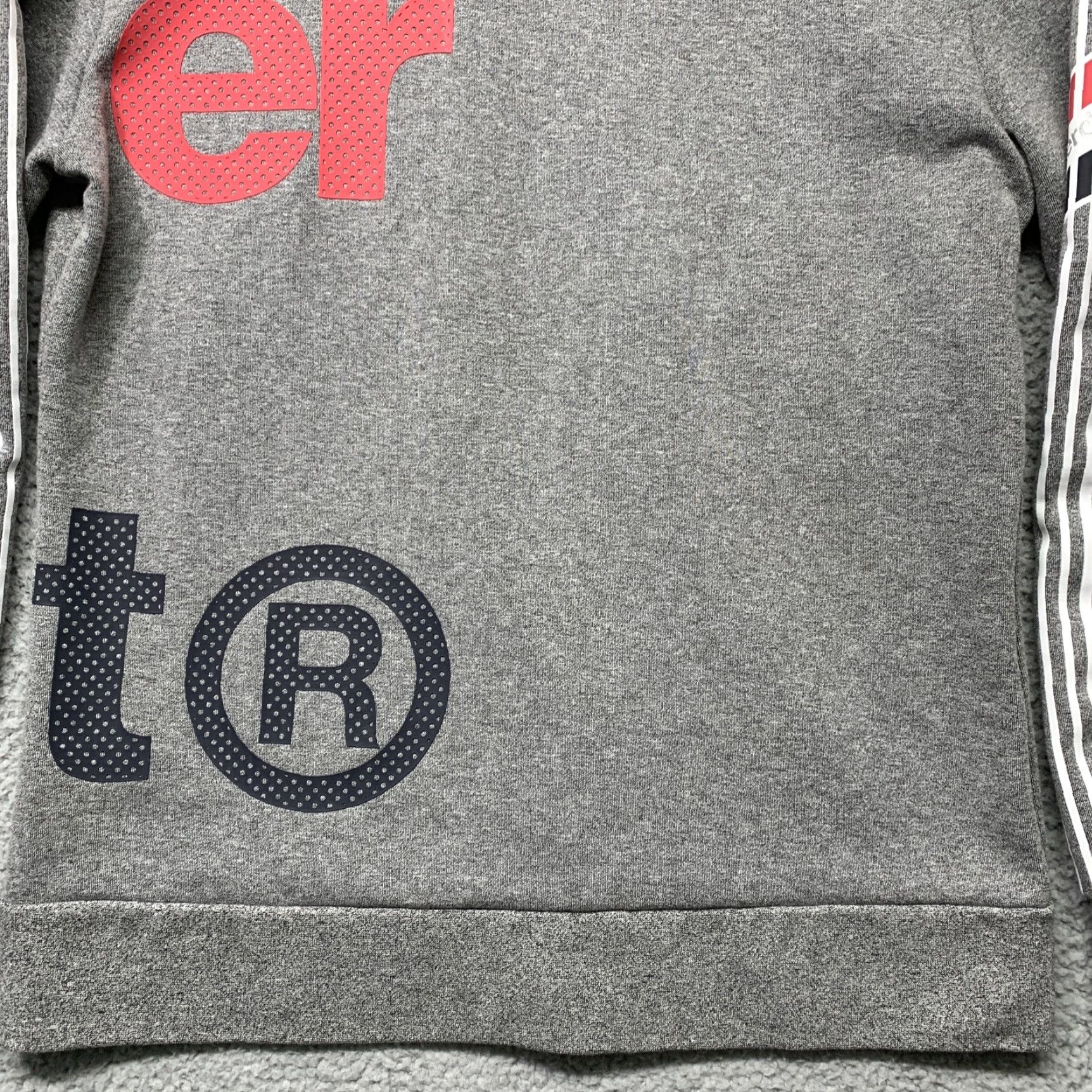 Superdry Superdry Sweatshirt Athletic Co Sport Pullover XL Gray Red White Logo Graphic Womens Size XL / US 12-14 / IT 48-50 - 6 Thumbnail