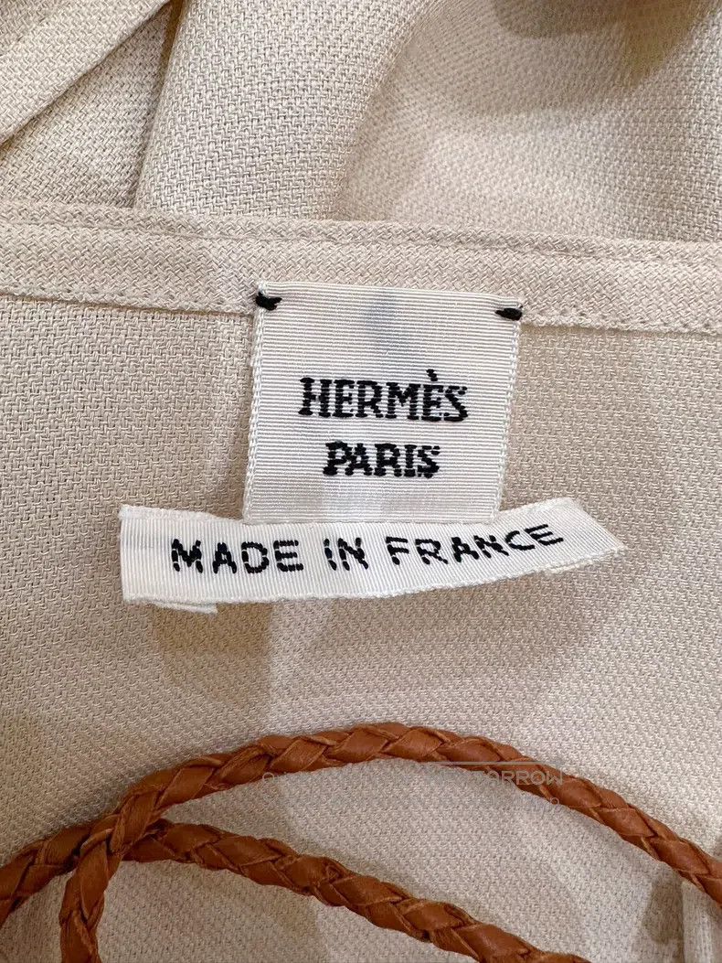 Hermes Hermes Design Belted Waist Wrap Top Size XS / US 0-2 / IT 36-38 - 4 Thumbnail