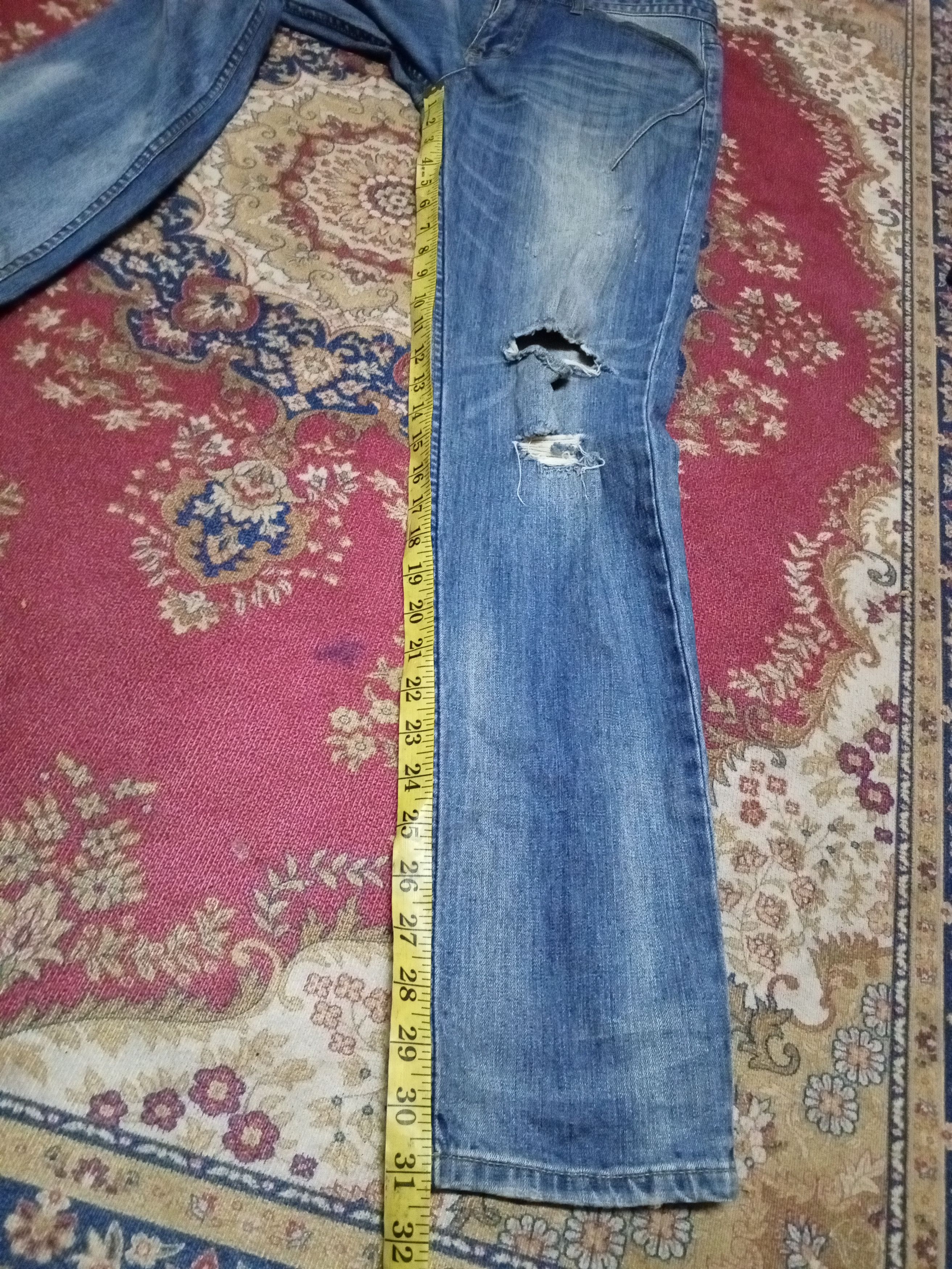 Number (N)ine {💥 rare 💥number(n)ine denim jeans Size US 32 / EU 48 - 15 Thumbnail