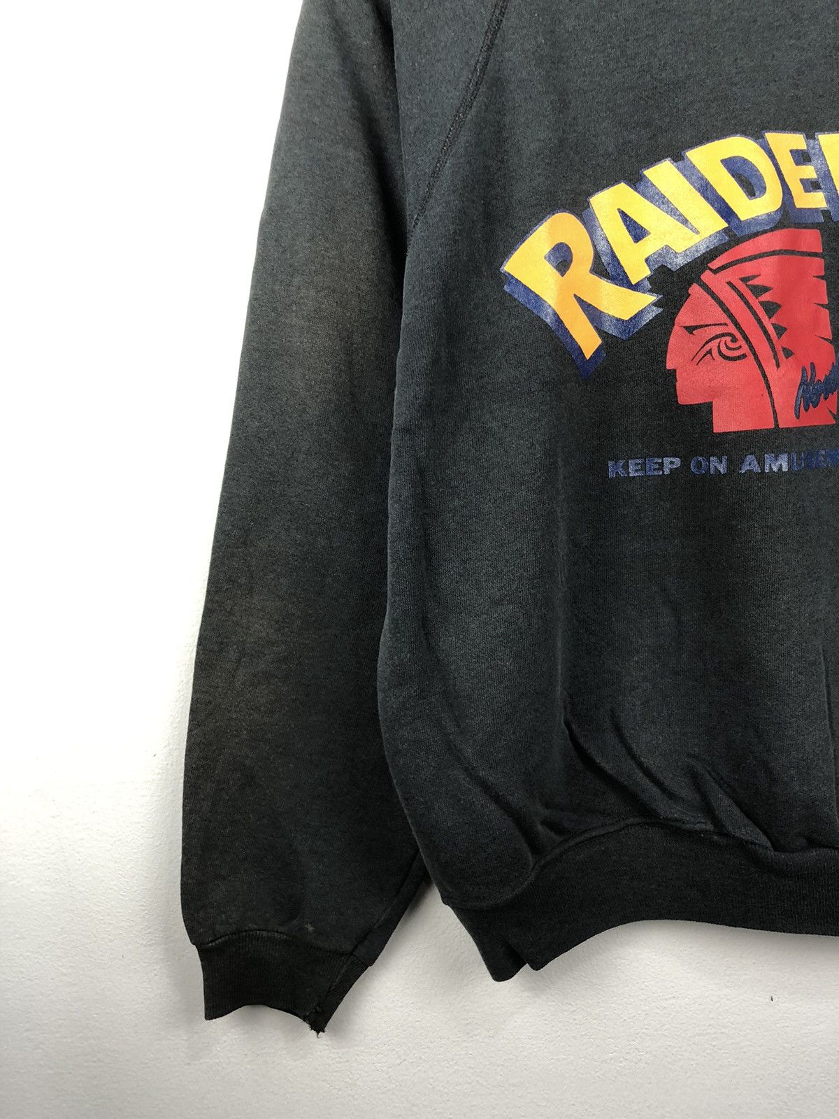 Vintage Vintage 90s Raiders Northland Sweatshirt Size US L / EU 52-54 / 3 - 3 Thumbnail