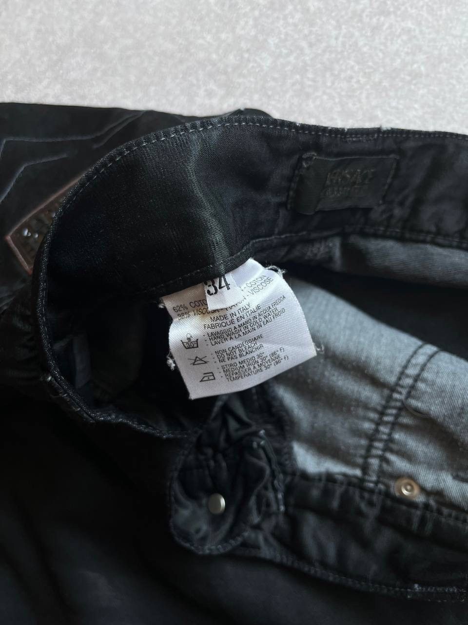 Versace Vintage Versace Silk Baggy Pants Y2K 34 + Dolce Embroidery Size US 34 / EU 50 - 14 Thumbnail