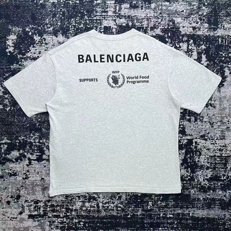 Balenciaga Balenciaga Logo Printed Short Sleeve Tee Size US M / EU 48-50 / 2 - 5 Thumbnail