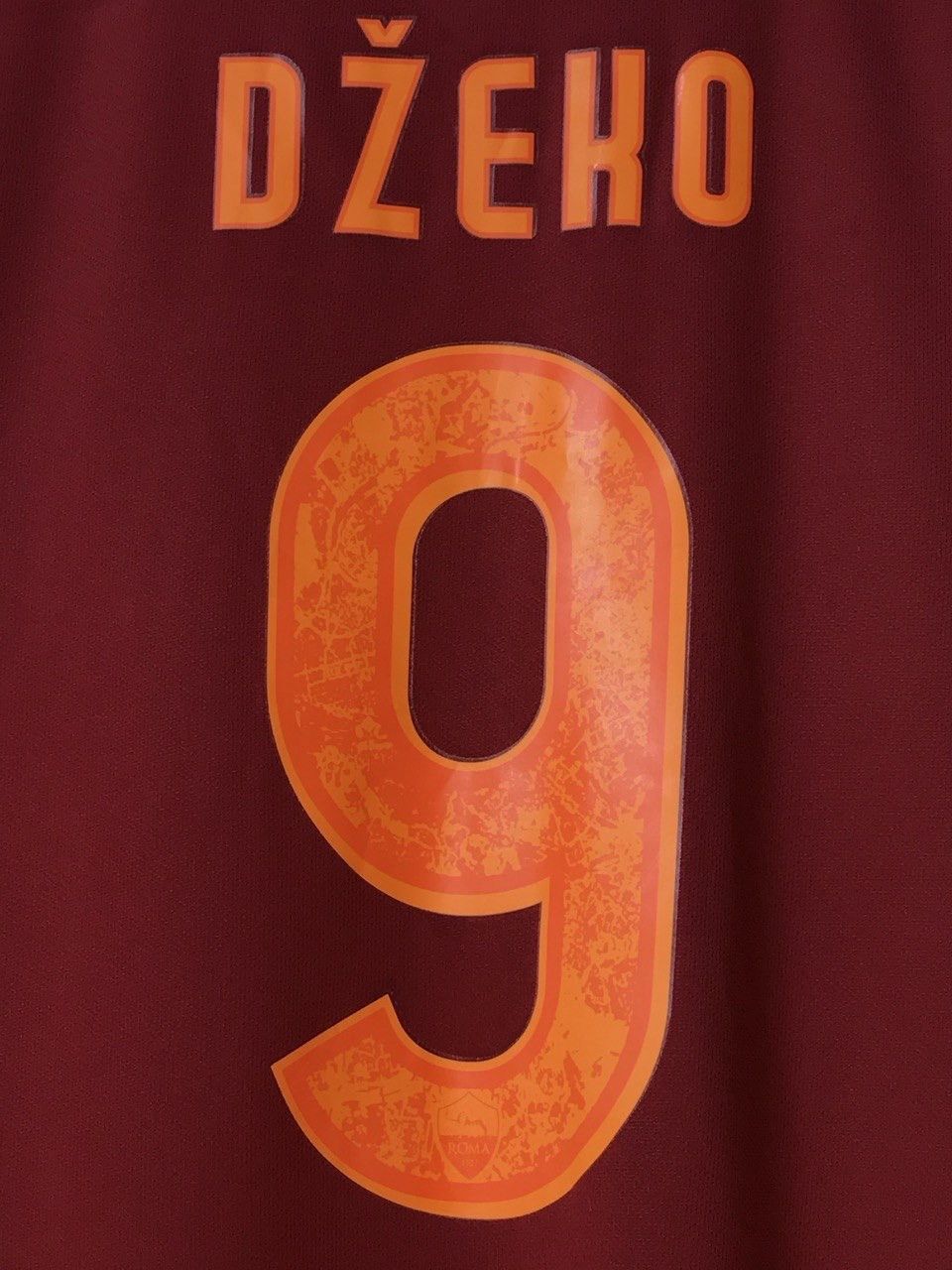 Nike #9 Dzeko AS Roma Football Shirt Soccer Jersey Size US S / EU 44-46 / 1 - 3 Thumbnail