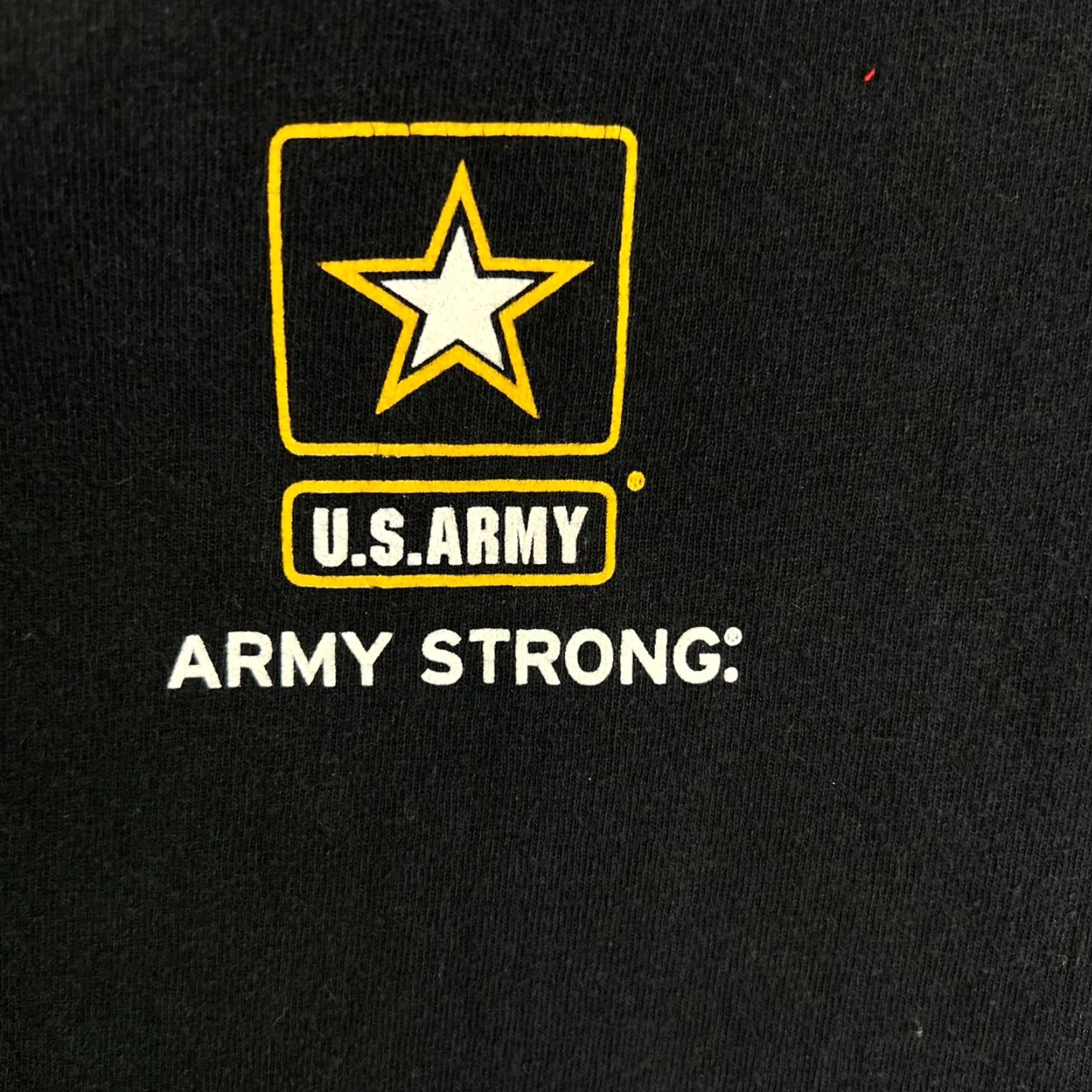 Vintage VINTAGE US Army ROTC T Shirt Mens Size M Black 2010s Army Graphic Print Crew Neck Short Sleeve Size US M / EU 48-50 / 2 - 4 Thumbnail