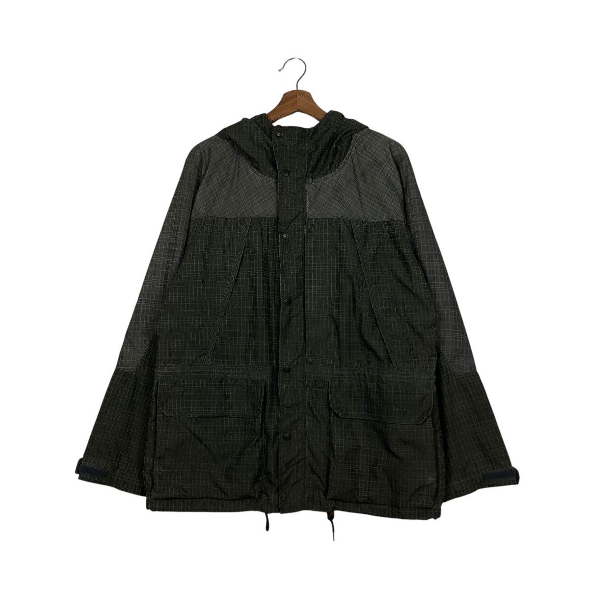 Japanese Brand 📌Vtg Windbreaker Waterproof JohnBull Patchwork Issey Miyake Size US S / EU 44-46 / 1 - 13 Thumbnail