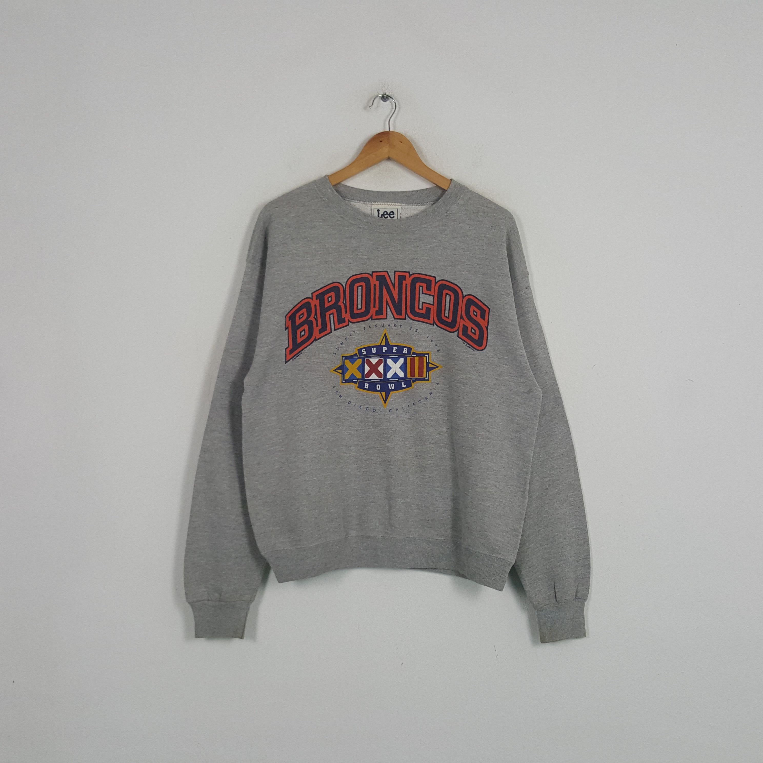 Lee × NFL × Vintage Vintage Broncos American Football Sweatshirt Size US L / EU 52-54 / 3 - 1 Thumbnail