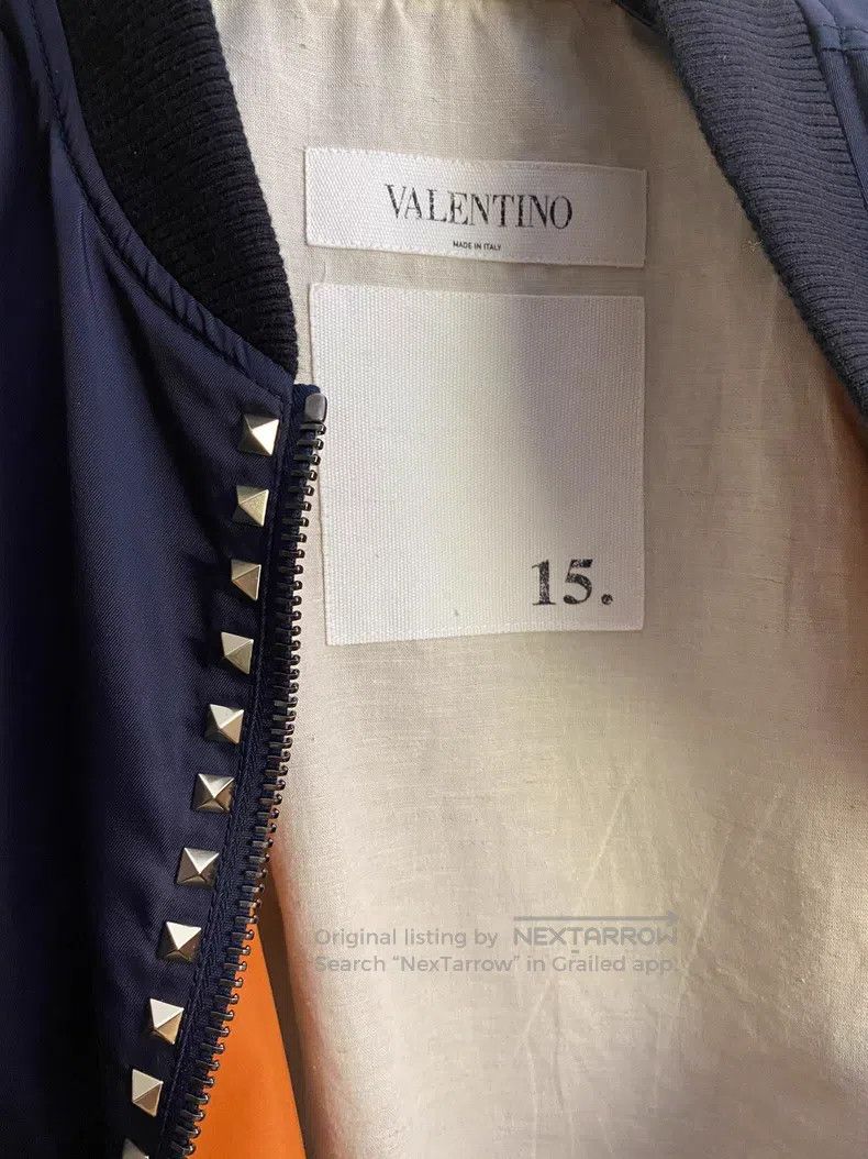 Valentino Valentino Willow spike baseball jacket Size US M / EU 48-50 / 2 - 6 Thumbnail