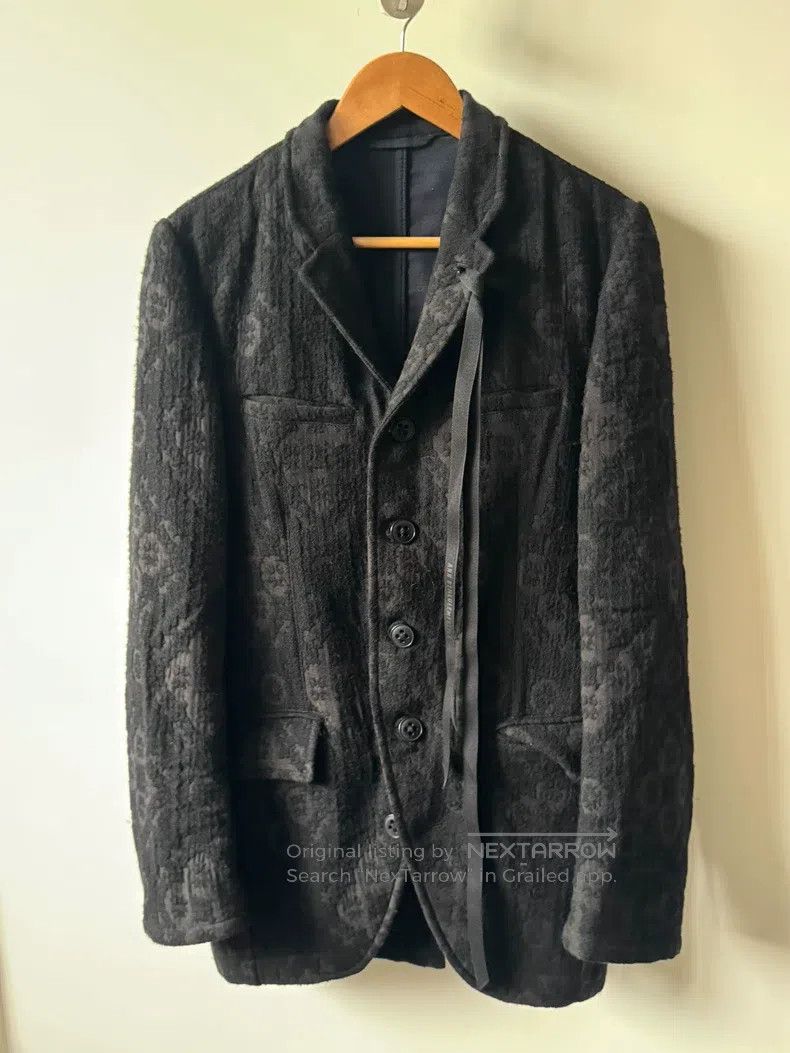 Ann Demeulemeester Ann Demeulemeester Men's Velvet Ribbed Jacket Size US XS / EU 42 / 0 - 1 Thumbnail