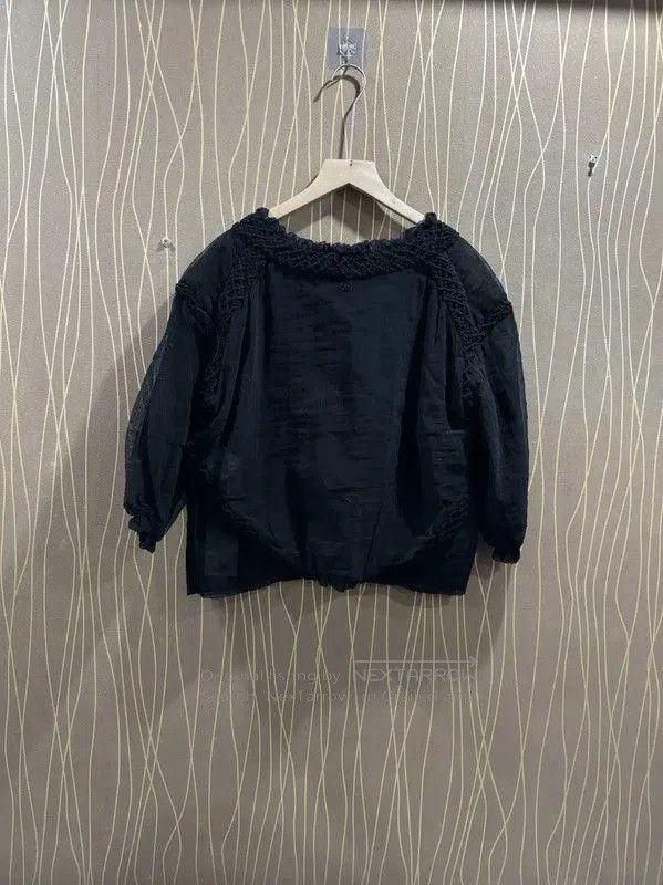 Chanel Chanel Black Cotton Pullover Top . Size S / US 4 / IT 40 - 2 Thumbnail