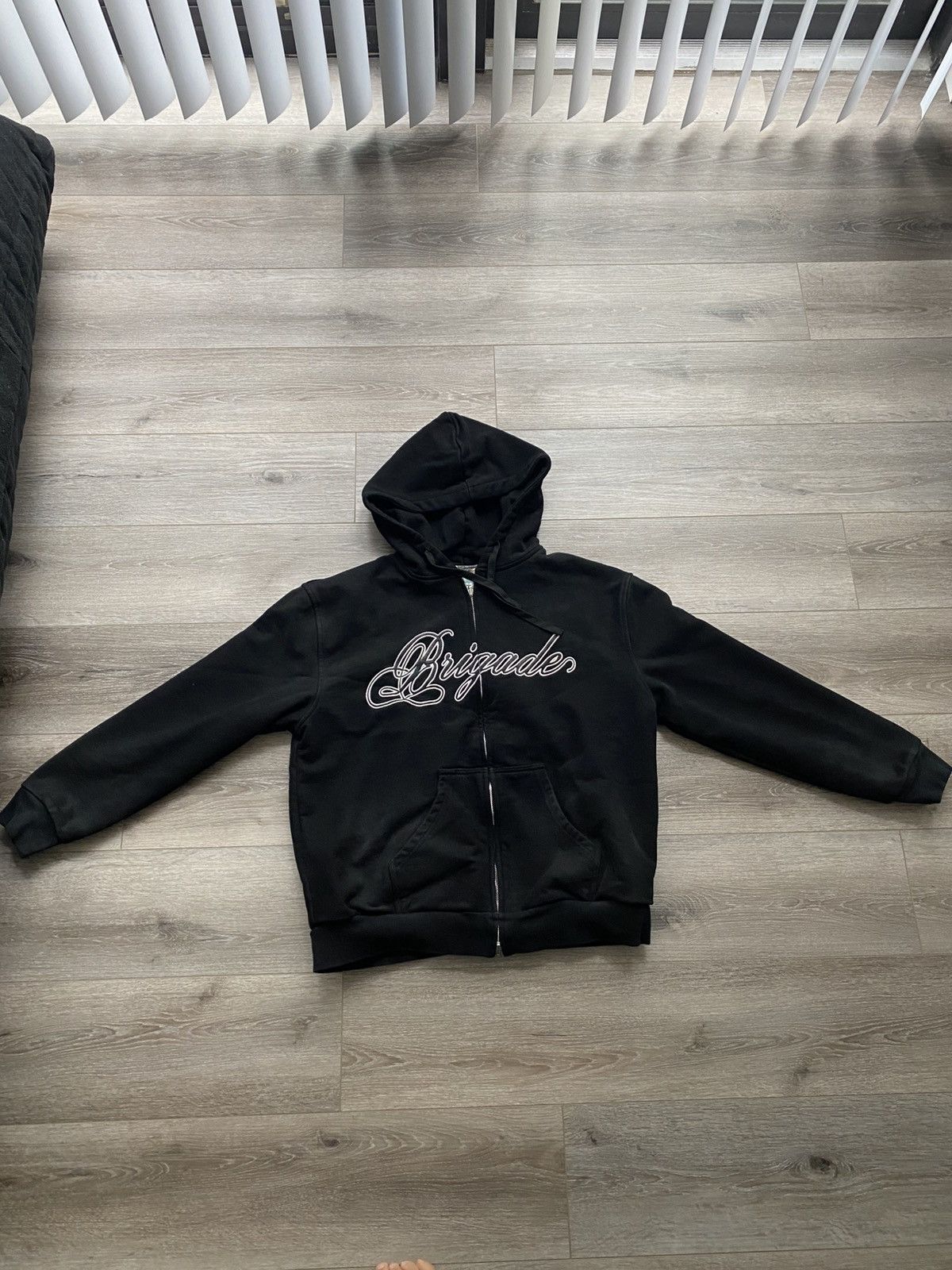 Brigade Brigade Shepherd Reversible Zip Hoodie Size US L / EU 52-54 / 3 - 4 Thumbnail