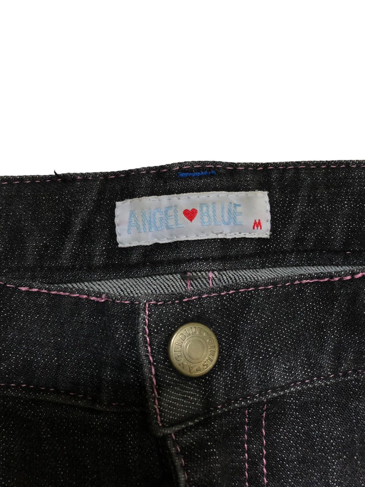 Angel Blue × Hysteric Glamour × Japanese Brand Japanese Brand Angel Blue Patchwok Jeans Size 27" / US 4 / IT 40 - 13 Thumbnail