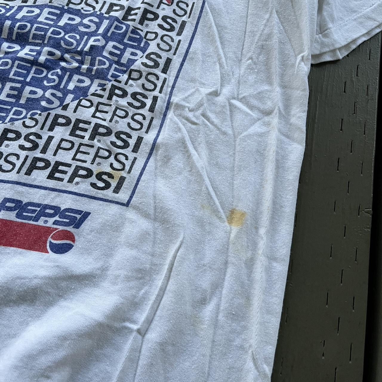 Vintage Vintage 90s Pepsi Tee Size US XL / EU 56 / 4 - 6 Thumbnail