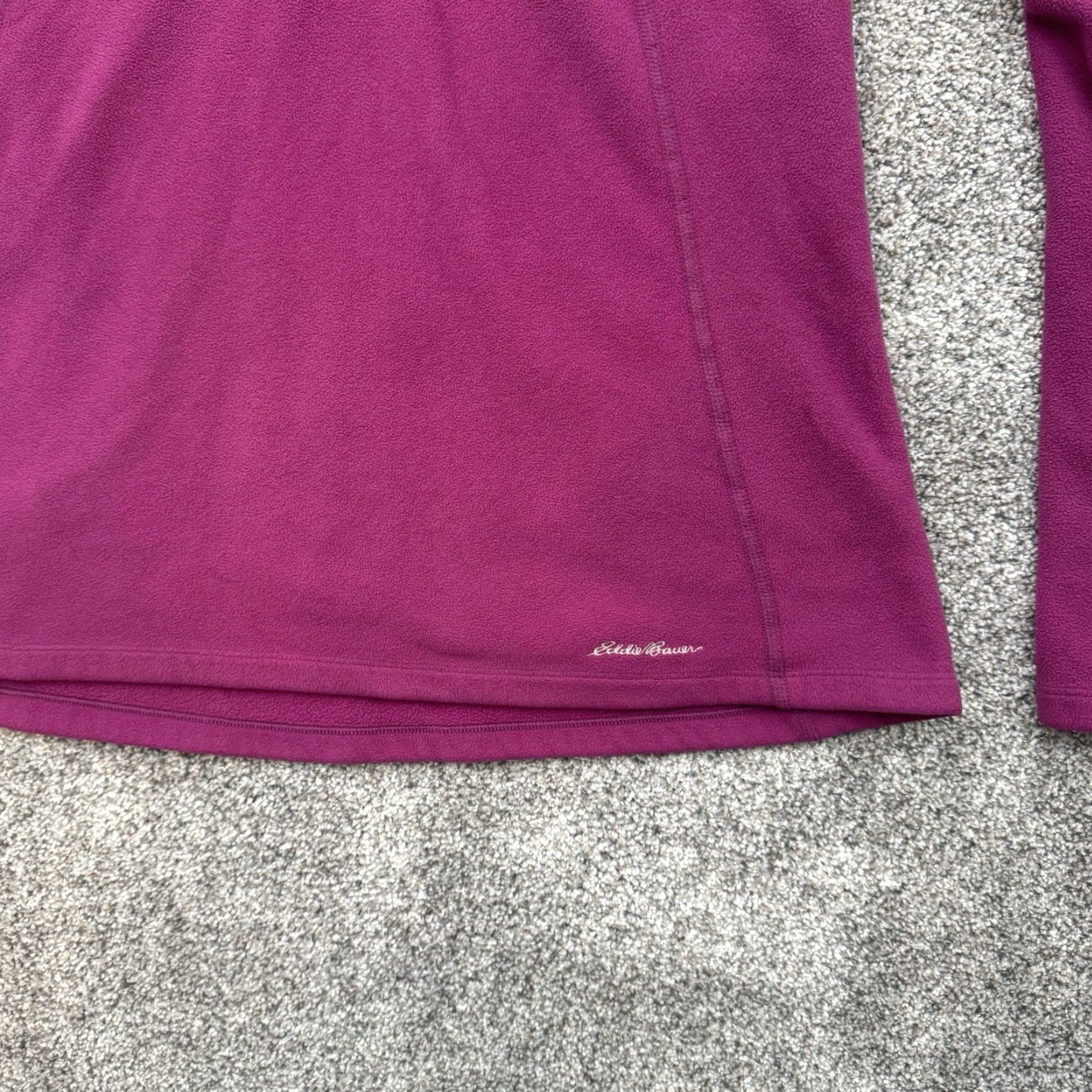 Eddie Bauer Eddie Bauer Fleece Jacket Sz Large Polartec First Ascent Quarter Zip Warm Womens Size L / US 10 / IT 46 - 4 Thumbnail
