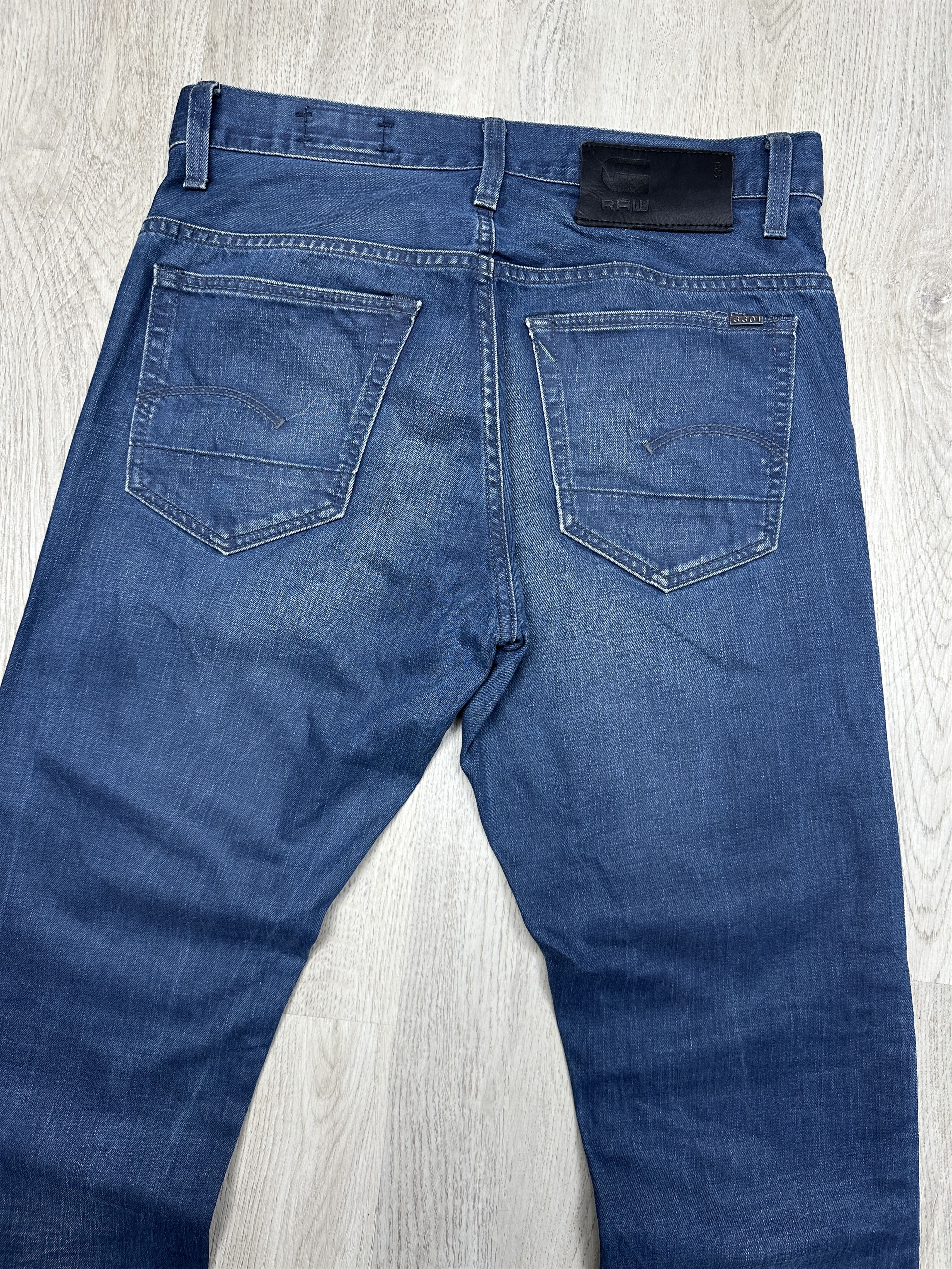 G-Star G Star Raw 3301 Slim Mens Denim Pants Jeans Size US 31 - 2 Thumbnail