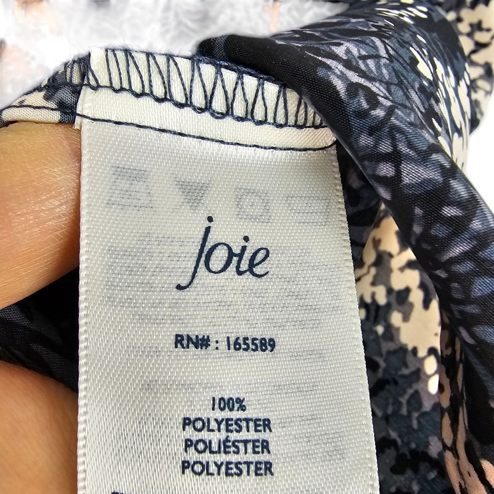 Joie Joie Womens Blouse Baltic Print Ruffle Romantic Feminine XL Size XL / US 12-14 / IT 48-50 - 9 Thumbnail