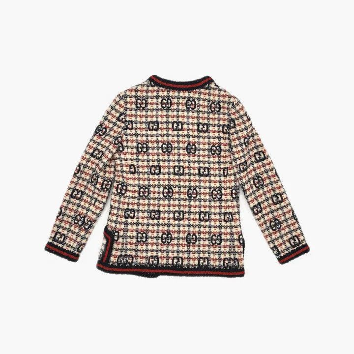Gucci Gucci Logo Pattern Long Sleeve Jacket-2507 Size M / US 6-8 / IT 42-44 - 1 Thumbnail