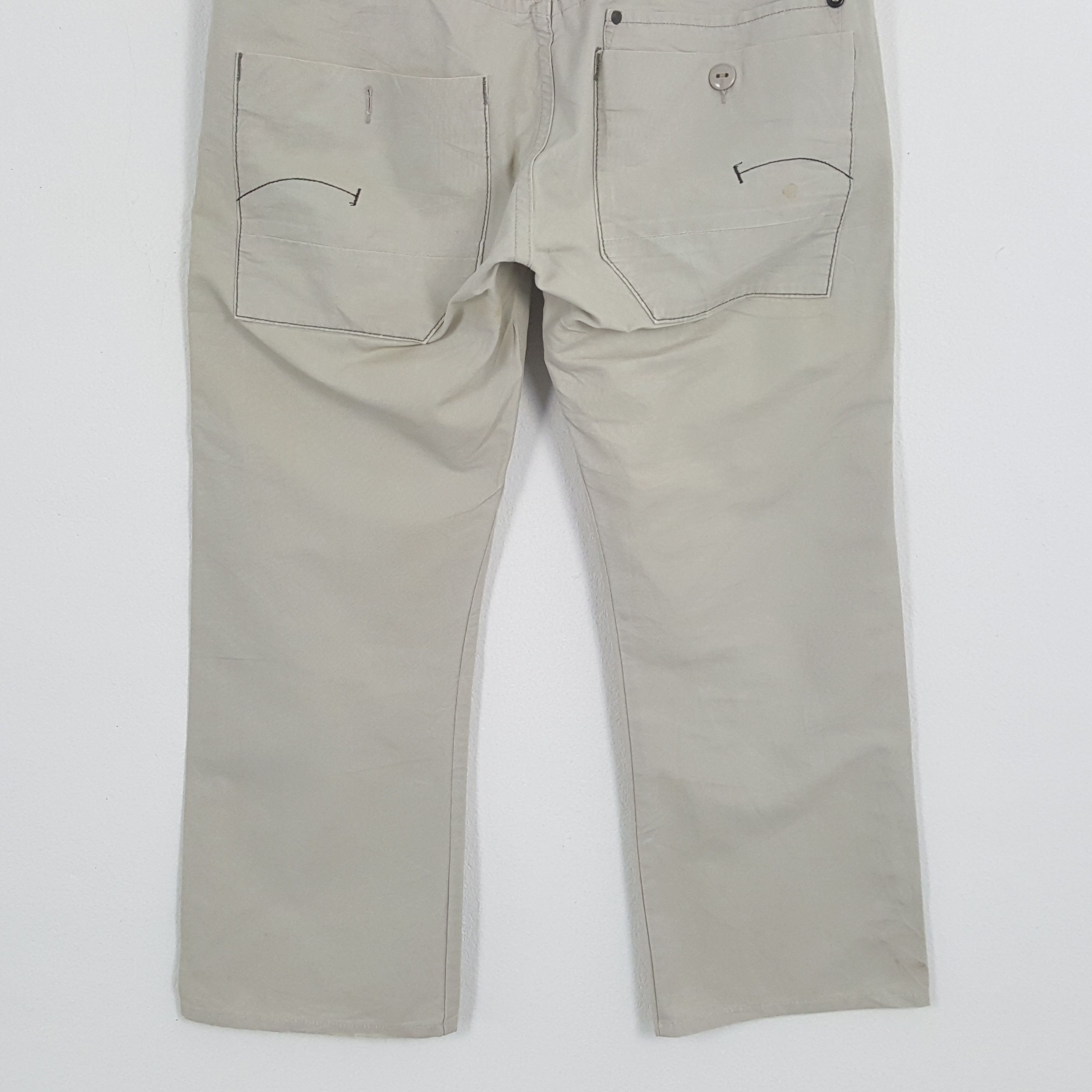 G-Star × Vintage Vintage G-STAR RAW Japanese Brand Streetwear Style Pants Size US 36 / EU 52 - 6 Thumbnail