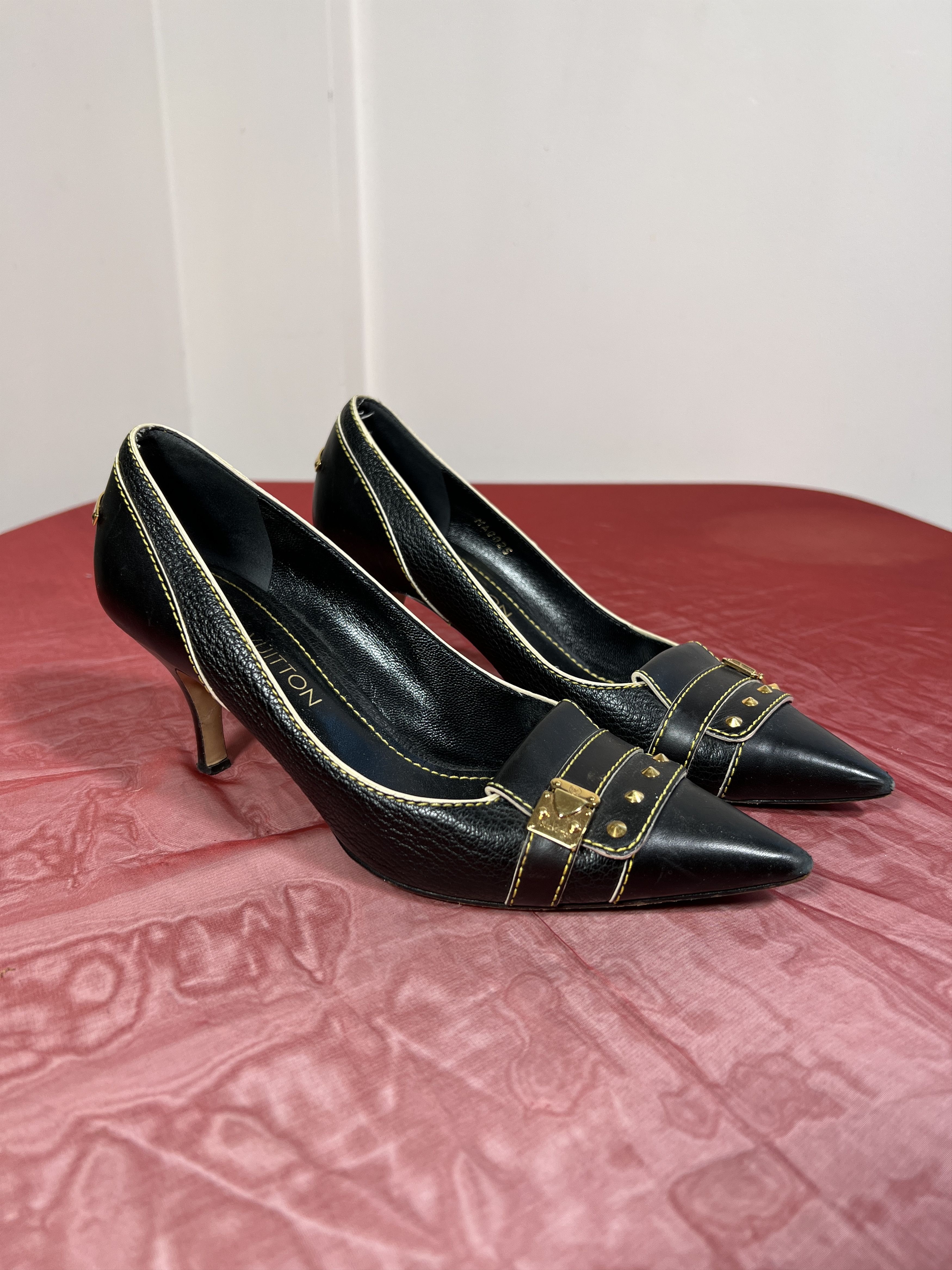 louis vuitton heels white