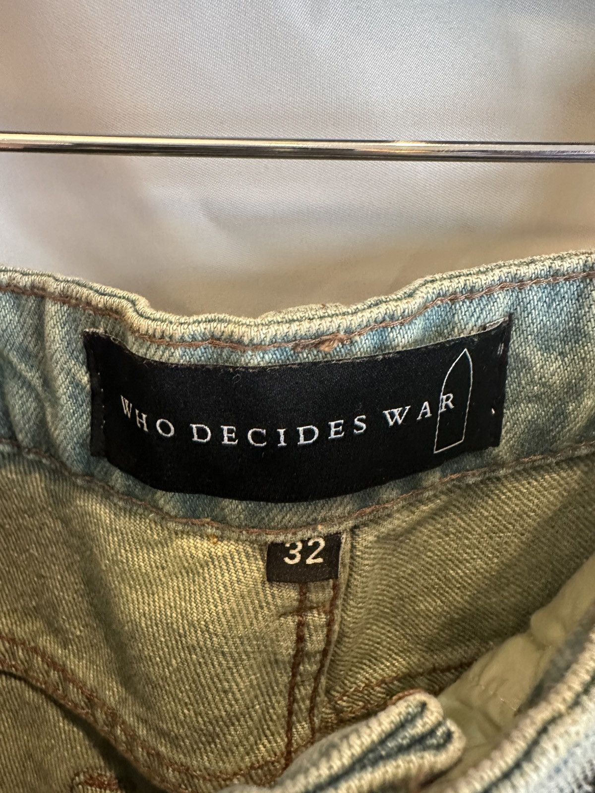 Who Decides War Who Decides War Floral Rare Denim Size US 32 / EU 48 - 8 Thumbnail