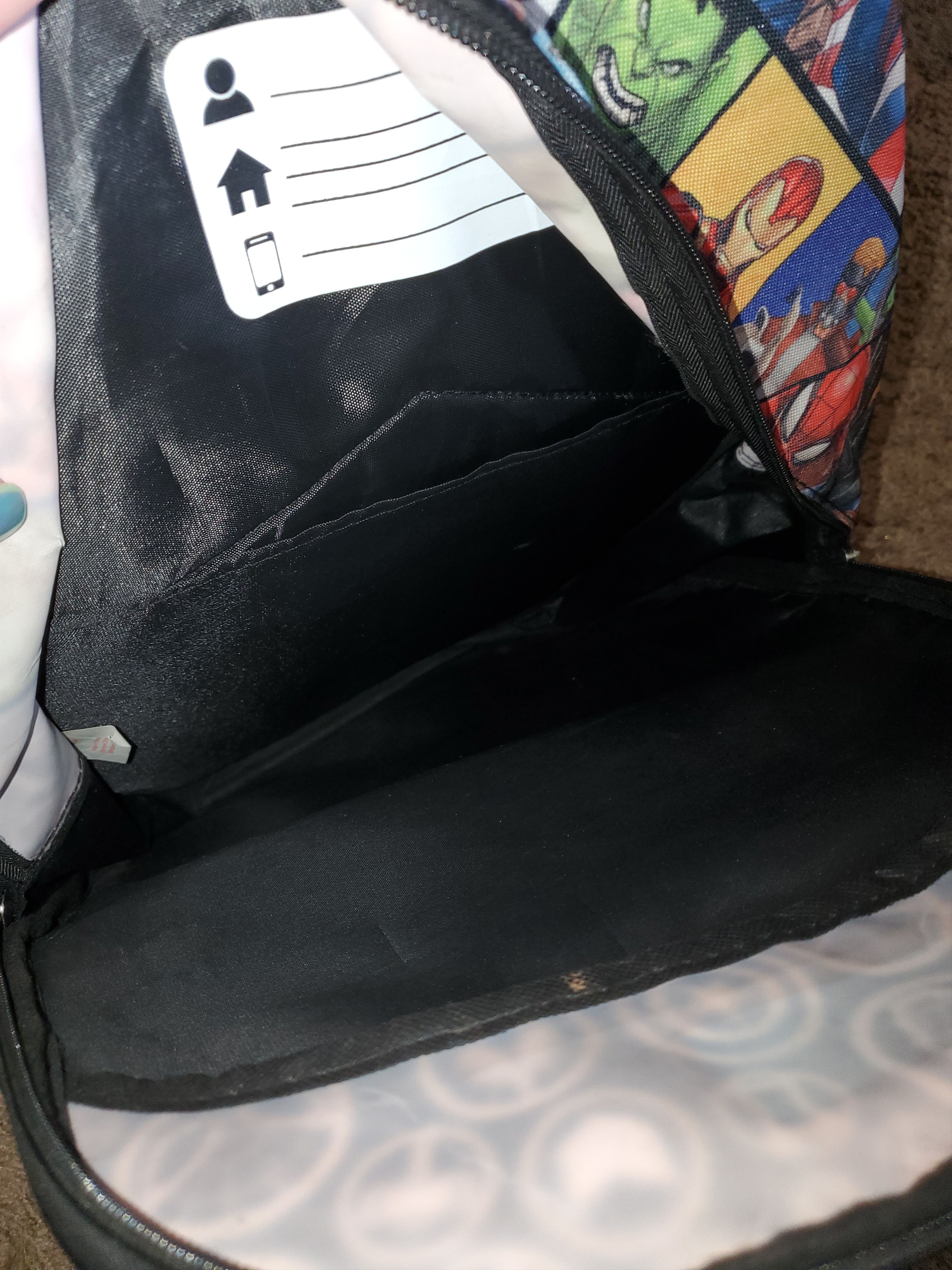 Marvel Comics Kid's Marvel Heroes School Backpack Size ONE SIZE - 6 Thumbnail