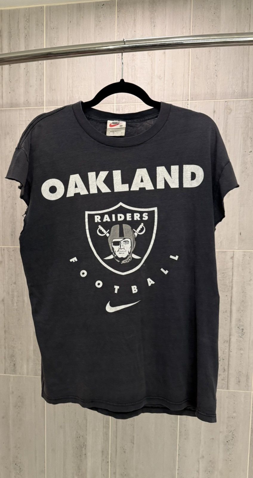 Nike Sick Perfect Fade Vintage 90s Oakland Raiders Nike Tee Size US L / EU 52-54 / 3 - 1 Thumbnail