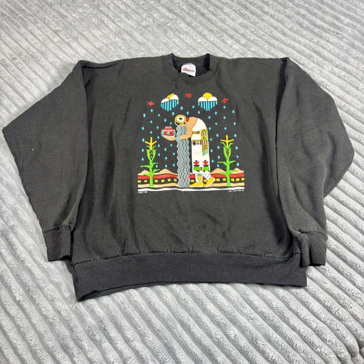 Other Desert Rain Tewa Tee 1998 Size XL Vintage 90s Crewneck Size US XL / EU 56 / 4 - 1 Thumbnail