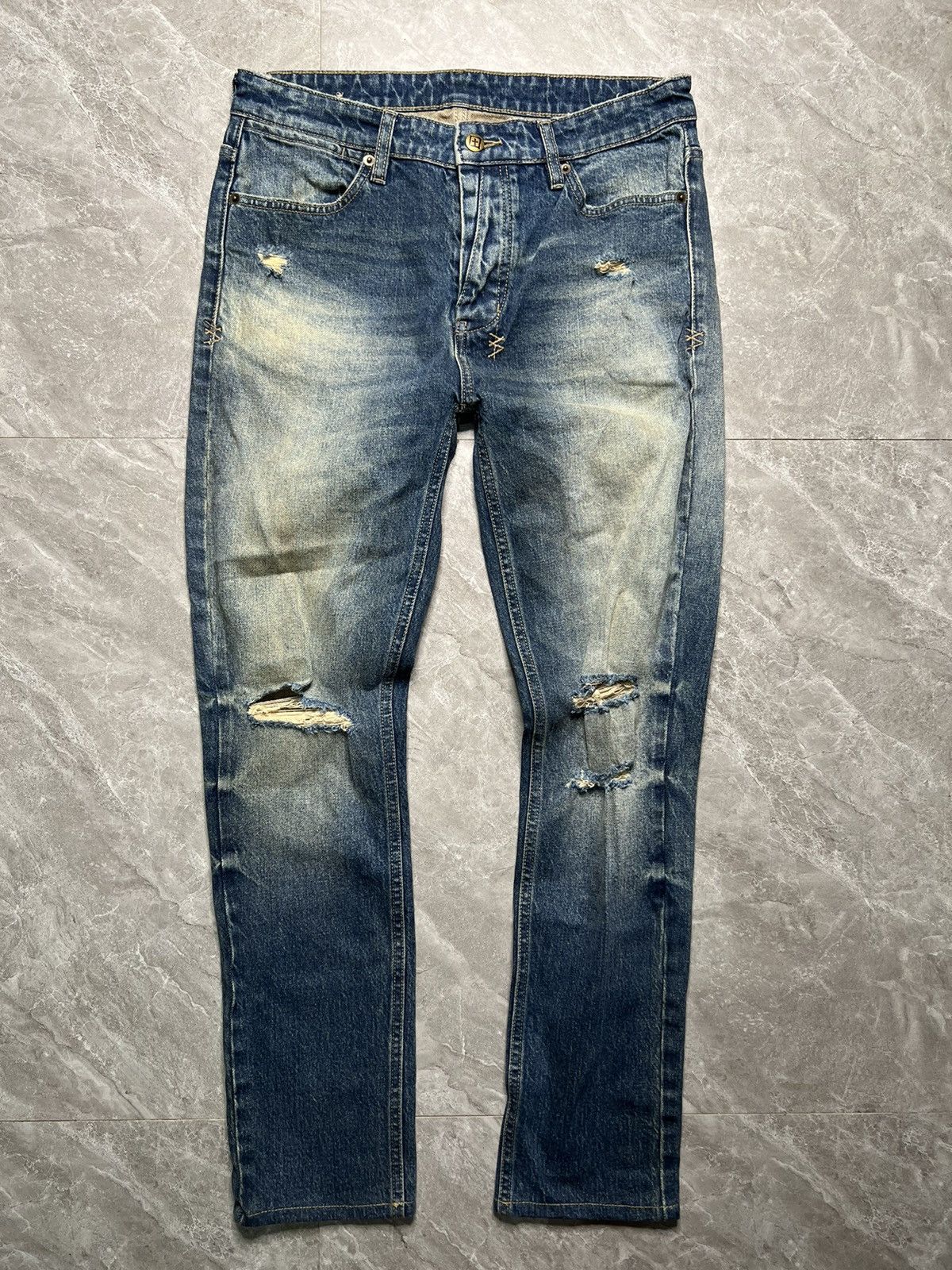 Ksubi Ksubi Van Winkle Originate Trashed Size US 32 / EU 48 - 1 Thumbnail