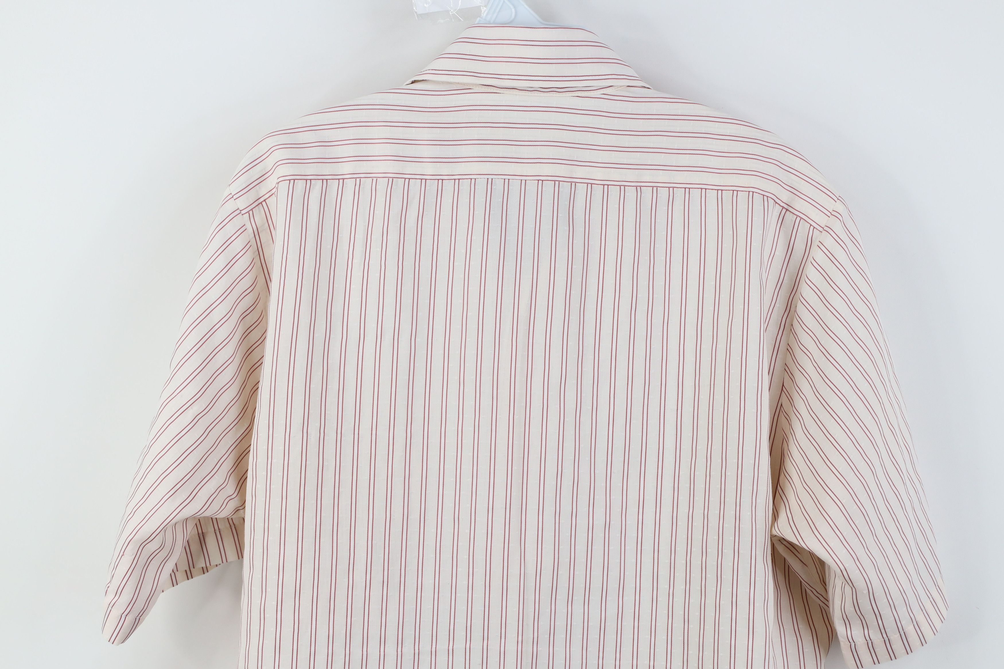Vintage Vintage 70s Streetwear Short Sleeve Collared Button Shirt Size US L / EU 52-54 / 3 - 10 Thumbnail