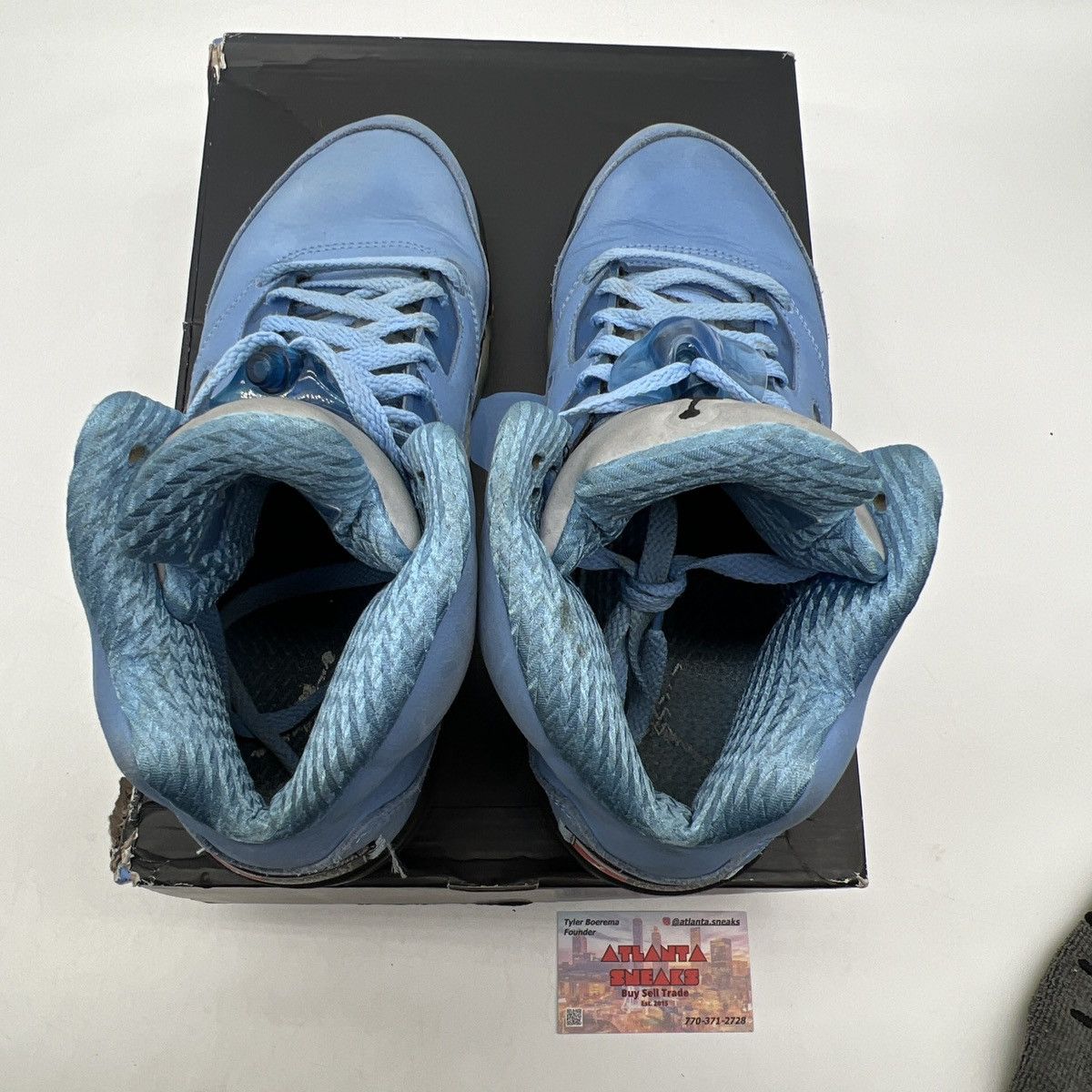 Jordan Brand Air Jordan 5 unc Size US 8.5 / EU 41-42 - 8 Thumbnail