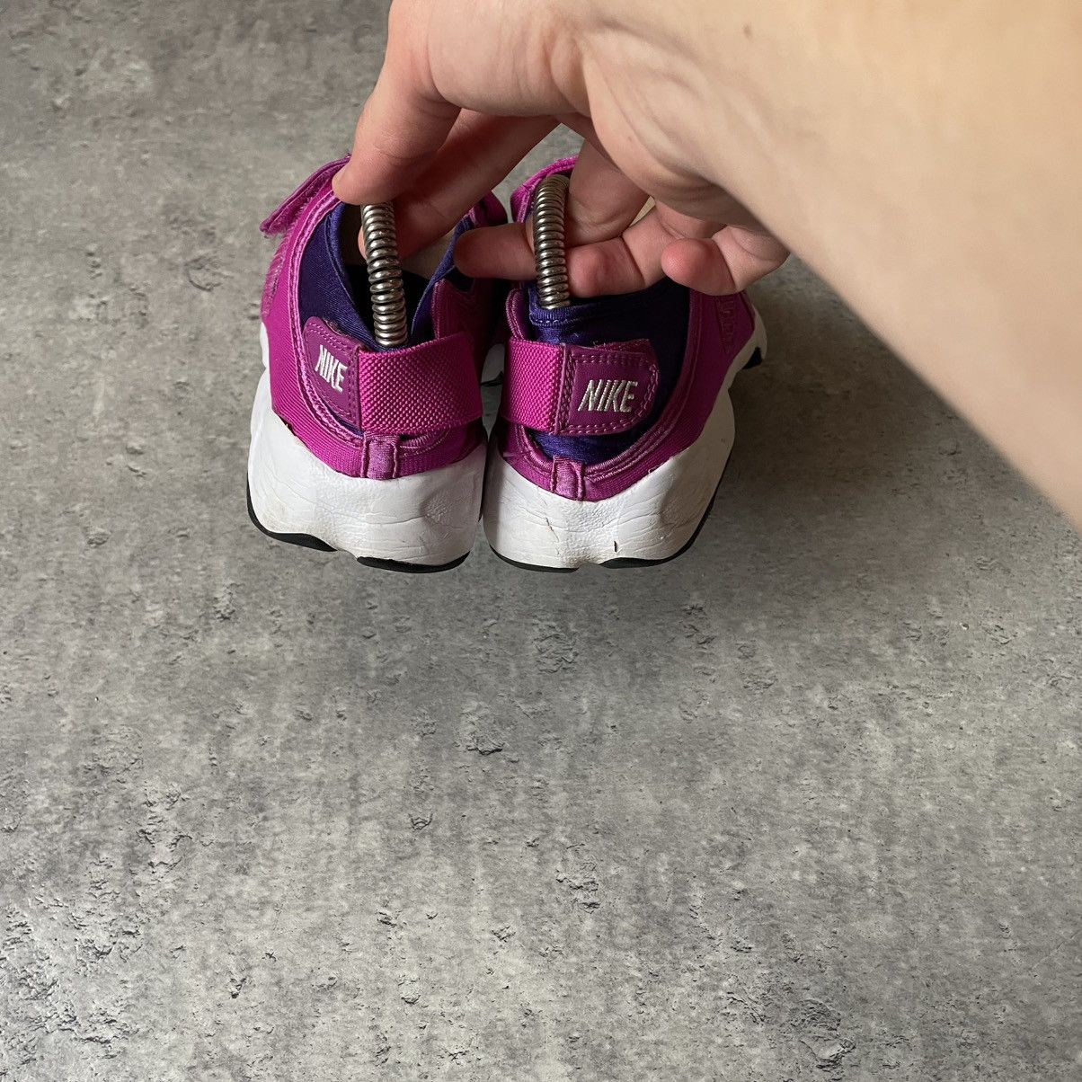 Nike Vintage 90s Nike Air Rift Purple Size US 6 / IT 36 - 4 Thumbnail