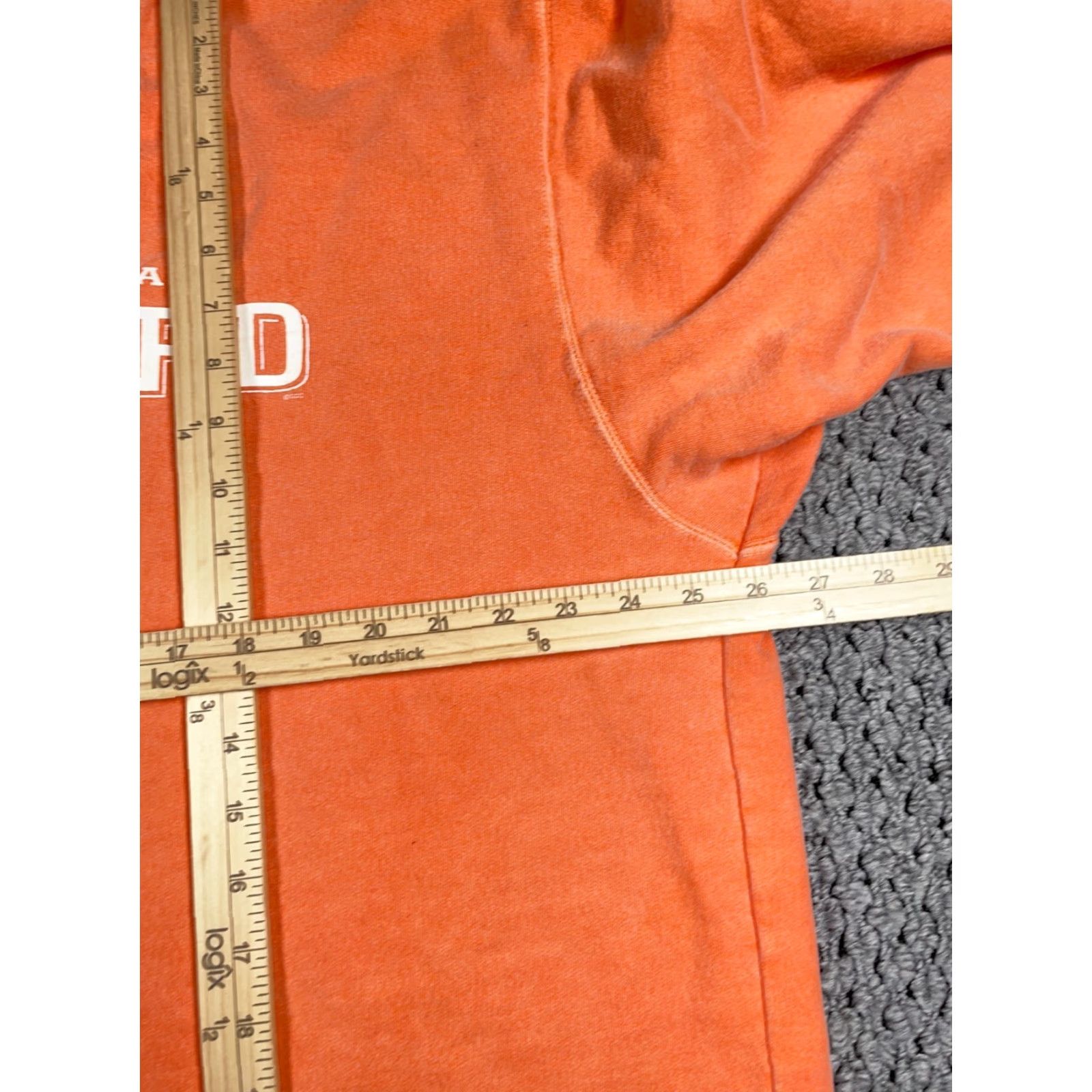 Vintage Radical Minnesota Lifeguard Pigment Dyed Sweatshirt Adult XL Orange Crewneck Tag Size US XL / EU 56 / 4 - 6 Thumbnail