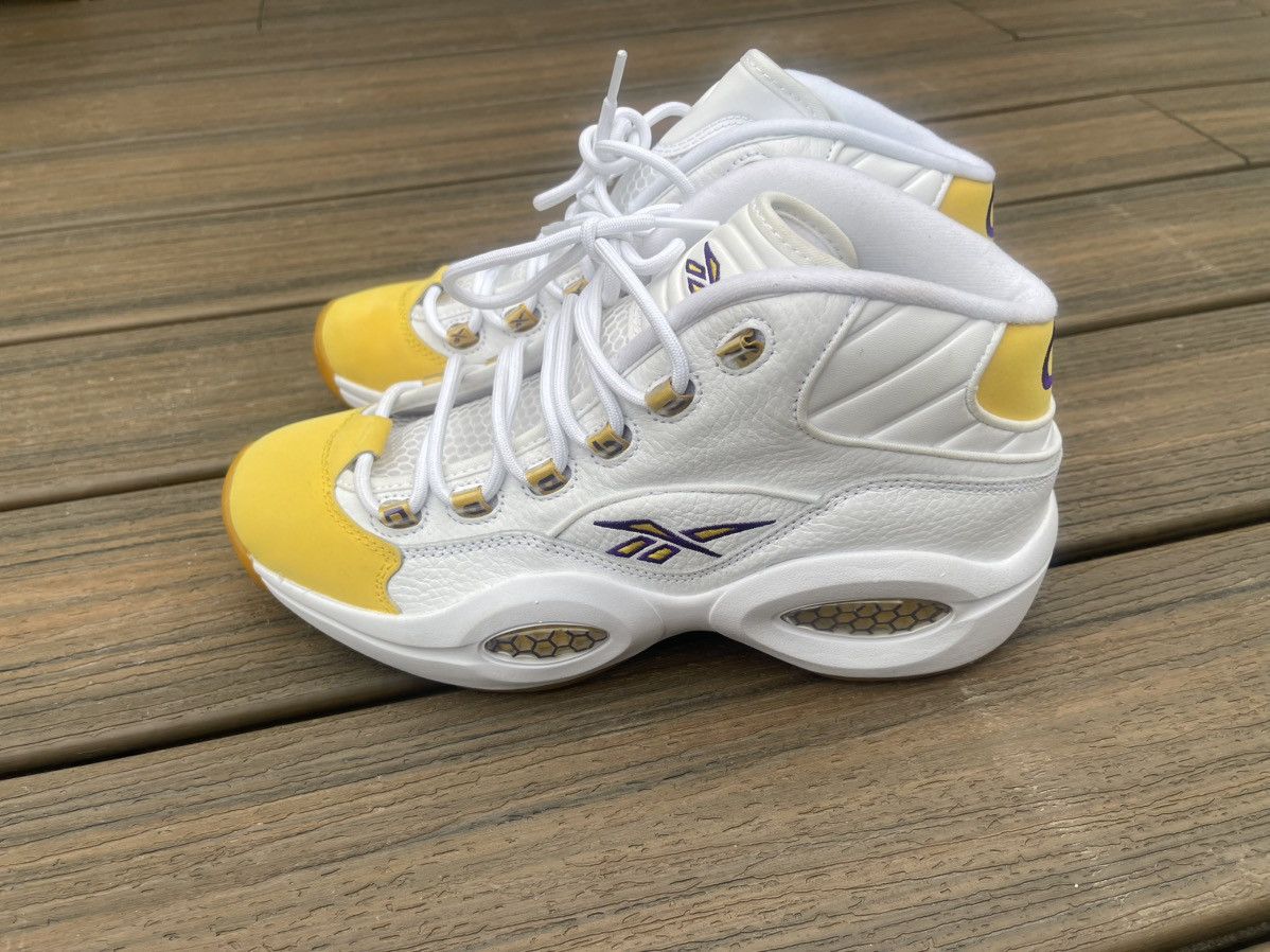 Reebok Reebok Question Yellow Toe Sz 9.5 Size US 9.5 / EU 42-43 - 1 Thumbnail